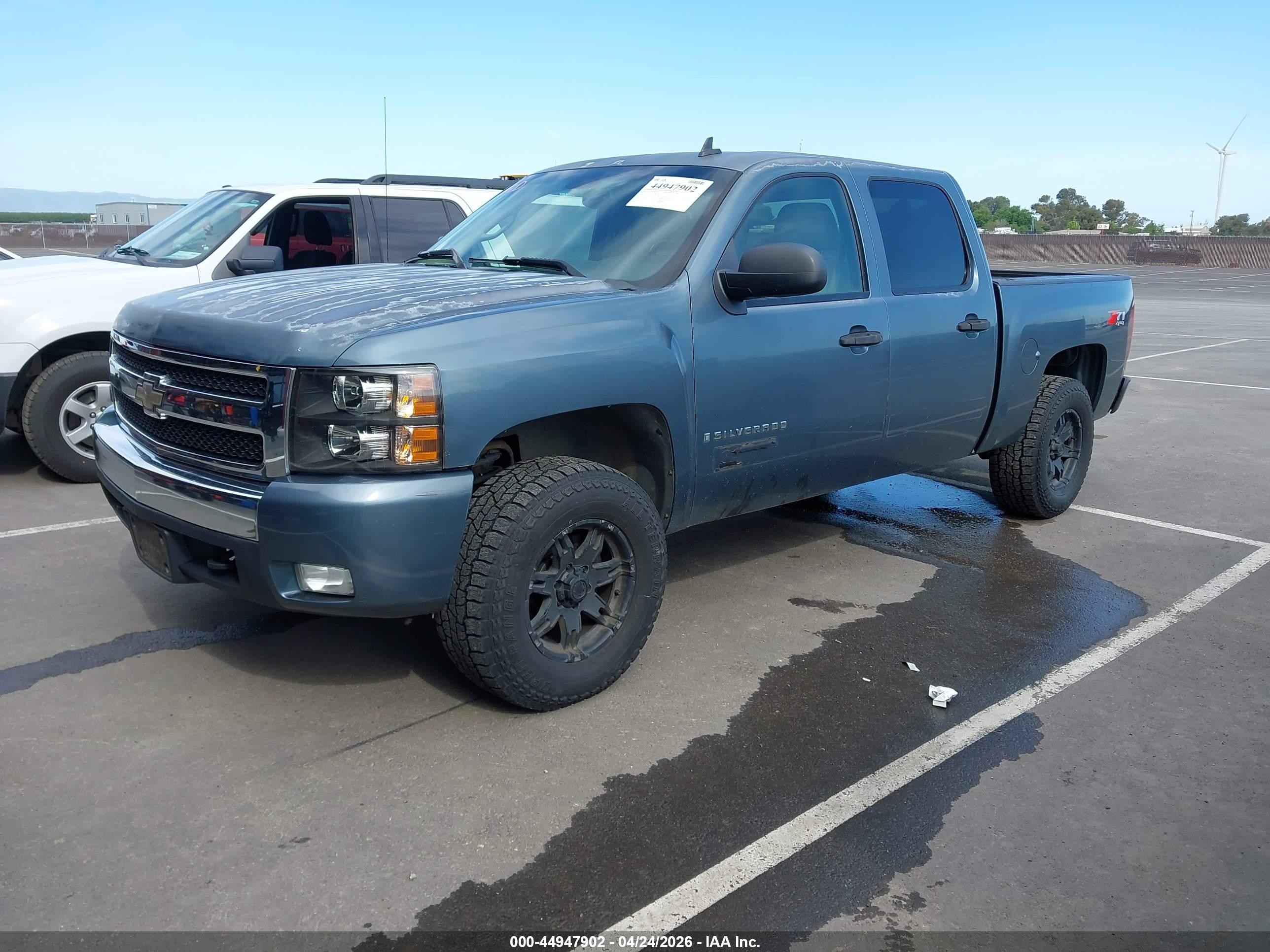 2007 Chevrolet Silverado 1500 Lt1 Light Blue vin: 2GCEK13M571616666