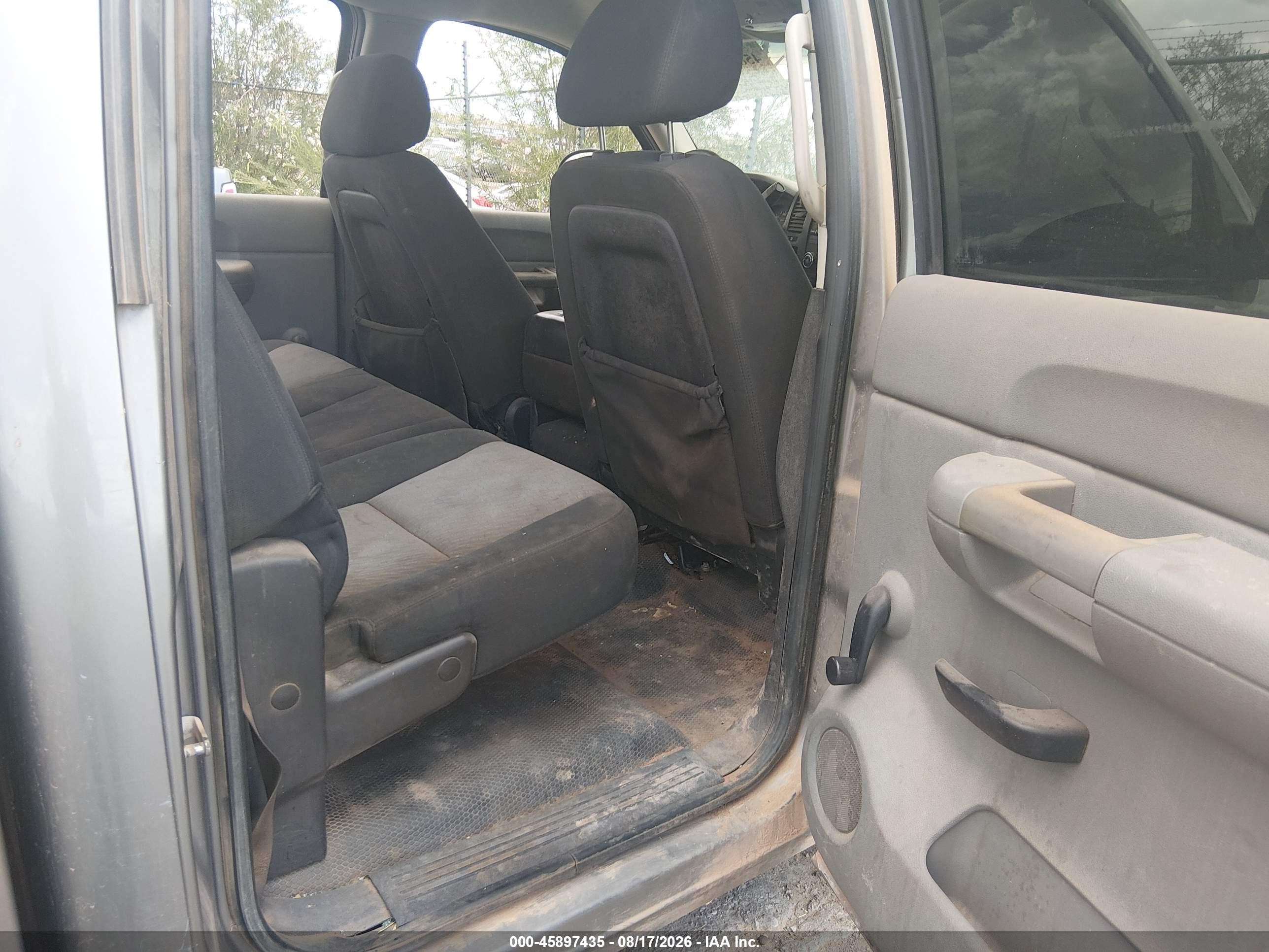 2008 Chevrolet Silverado 1500 Work Truck Gray vin: 2GCEK13M581160394