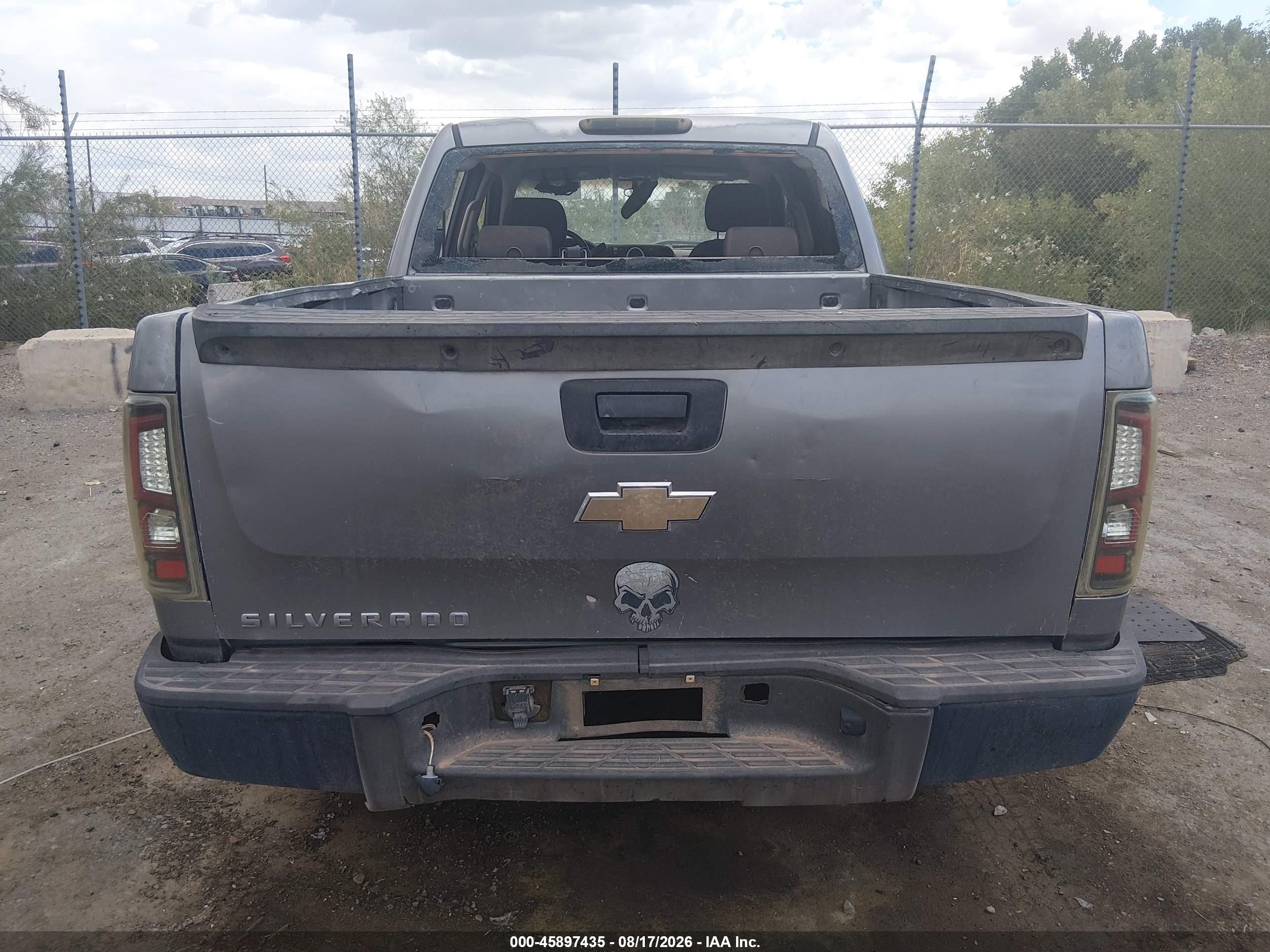 2008 Chevrolet Silverado 1500 Work Truck Gray vin: 2GCEK13M581160394