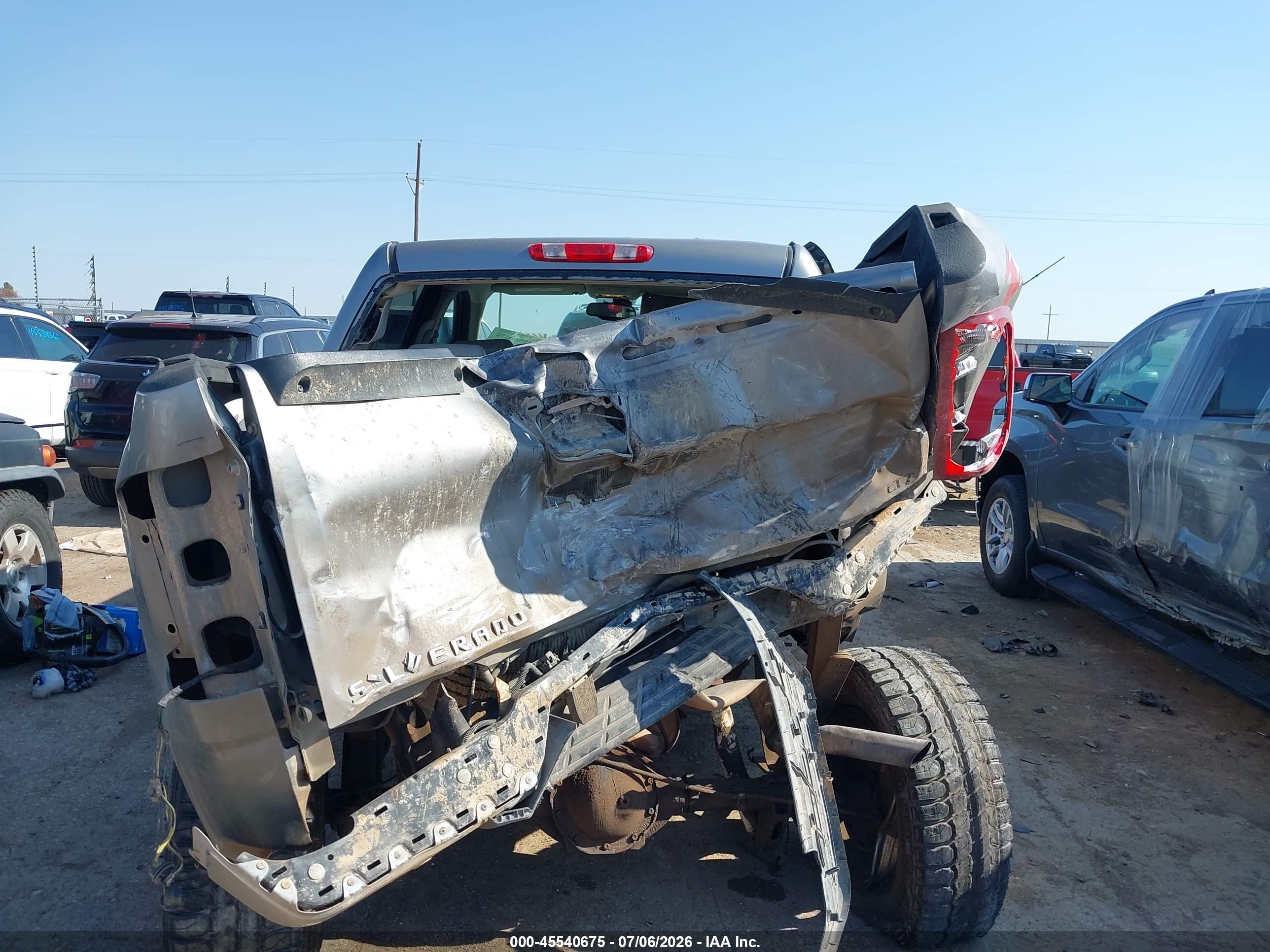 2007 Chevrolet Silverado 1500 Ltz Серый vin: 2GCEK13M671517001