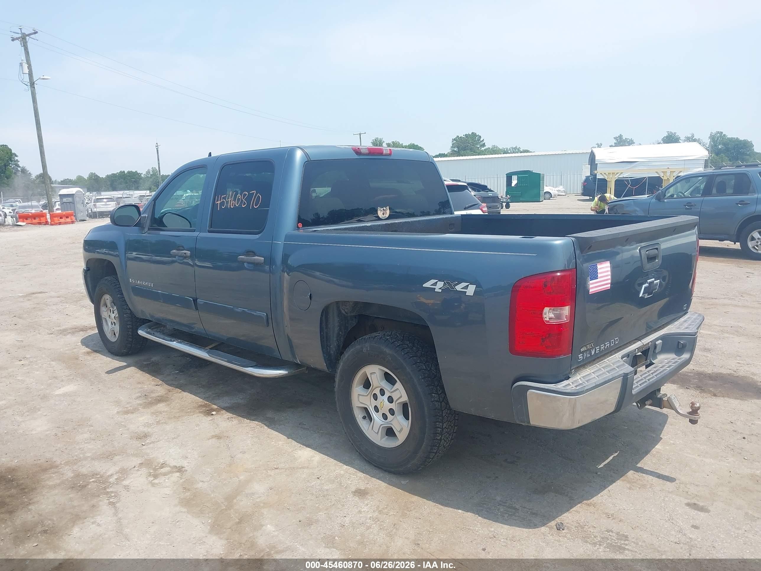 2007 Chevrolet Silverado 1500 Lt2 Blue vin: 2GCEK13M671627109