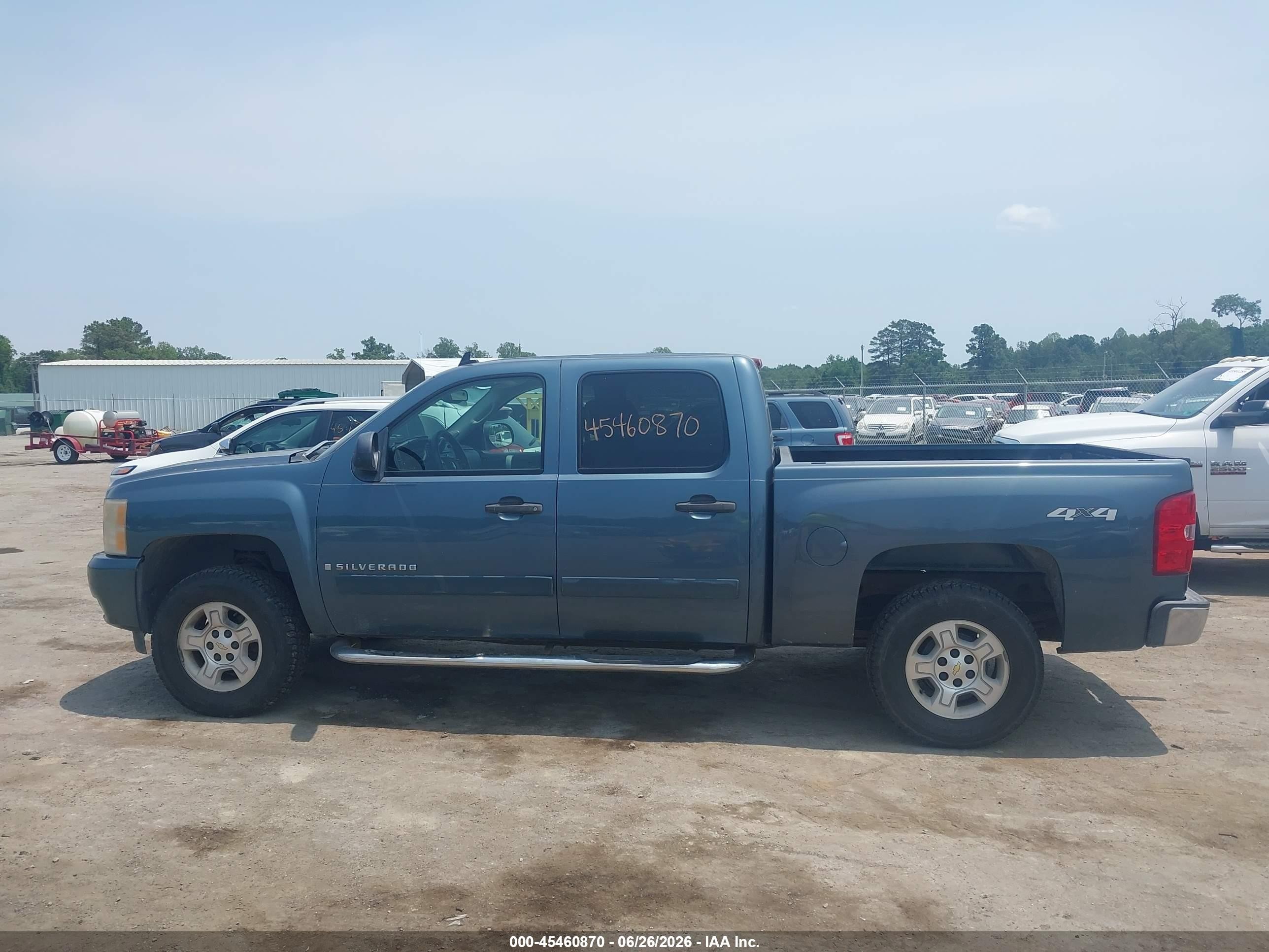 2007 Chevrolet Silverado 1500 Lt2 Blue vin: 2GCEK13M671627109