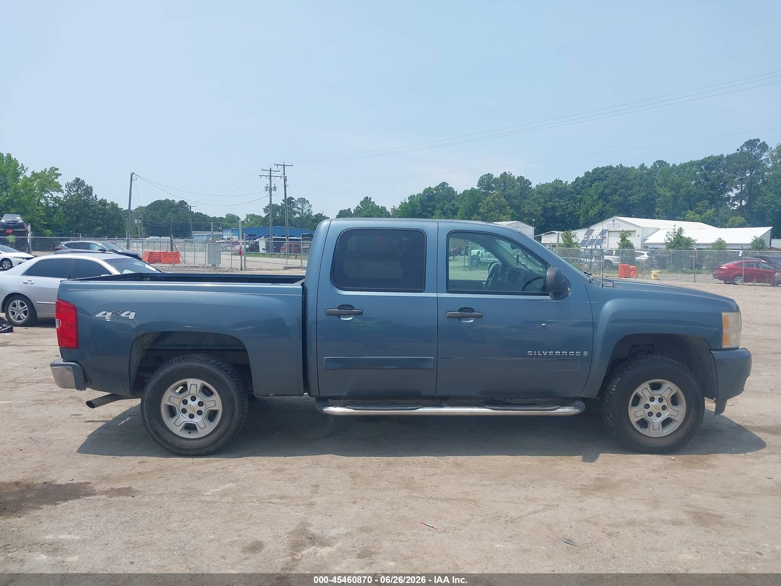 2007 Chevrolet Silverado 1500 Lt2 Blue vin: 2GCEK13M671627109