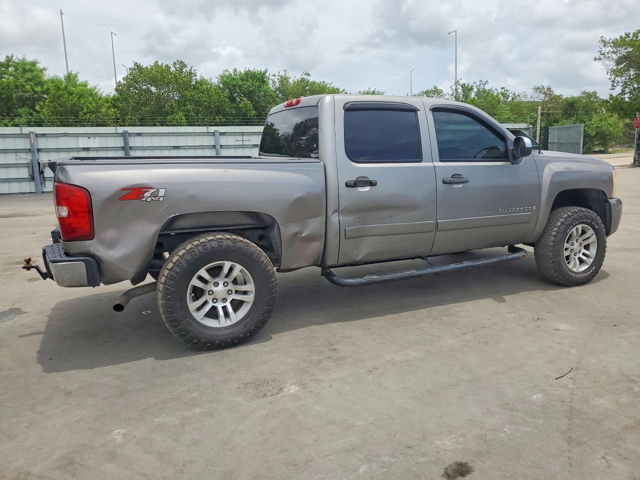 2008 Chevrolet Silverado K1500 Gray vin: 2GCEK13M681153650