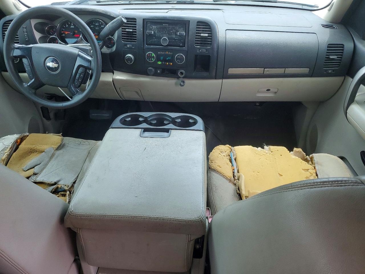 2008 Chevrolet Silverado K1500 Gray vin: 2GCEK13M681153650
