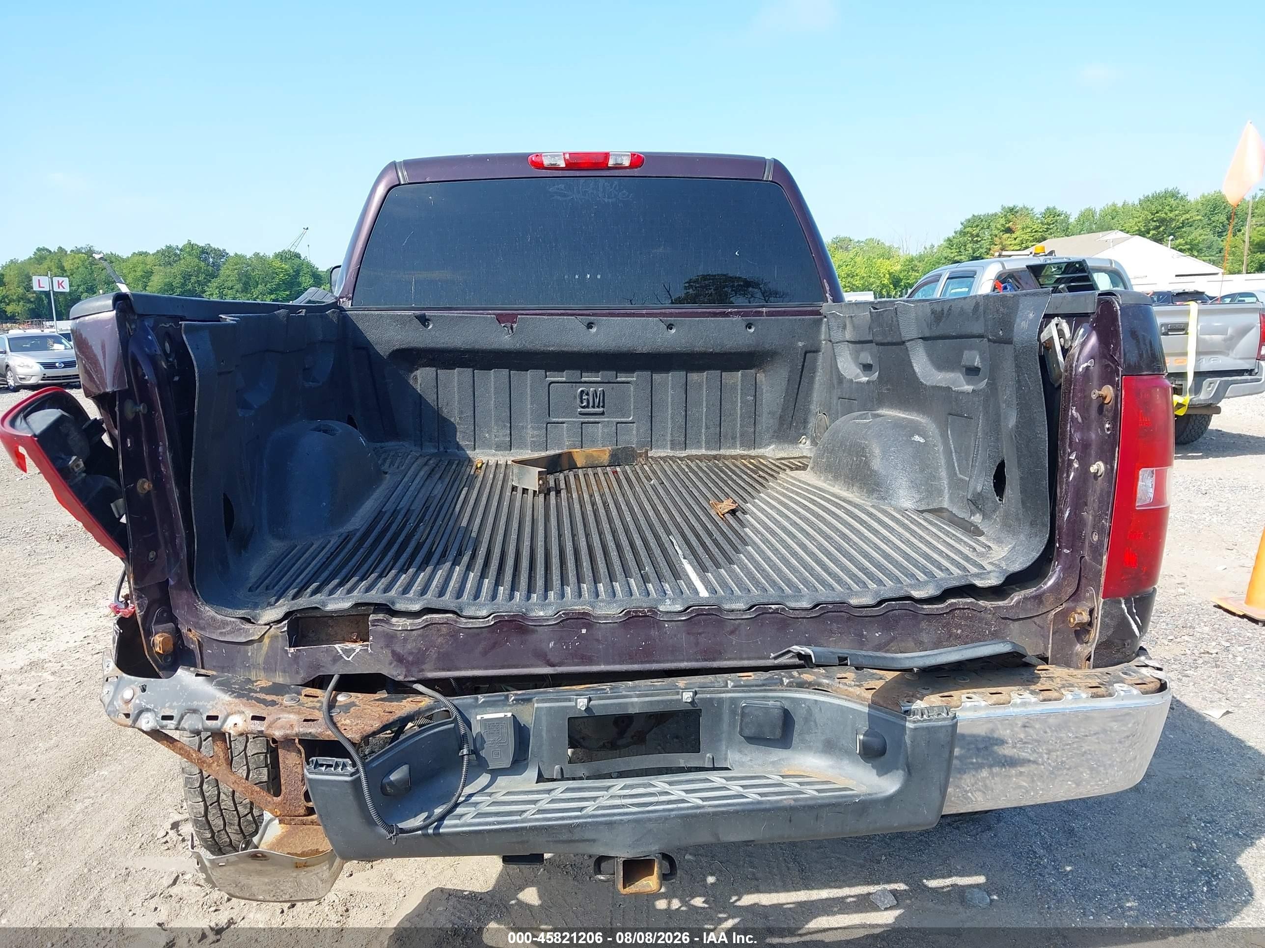 2008 Chevrolet Silverado 1500 Lt1 Burgundy vin: 2GCEK13M681159268