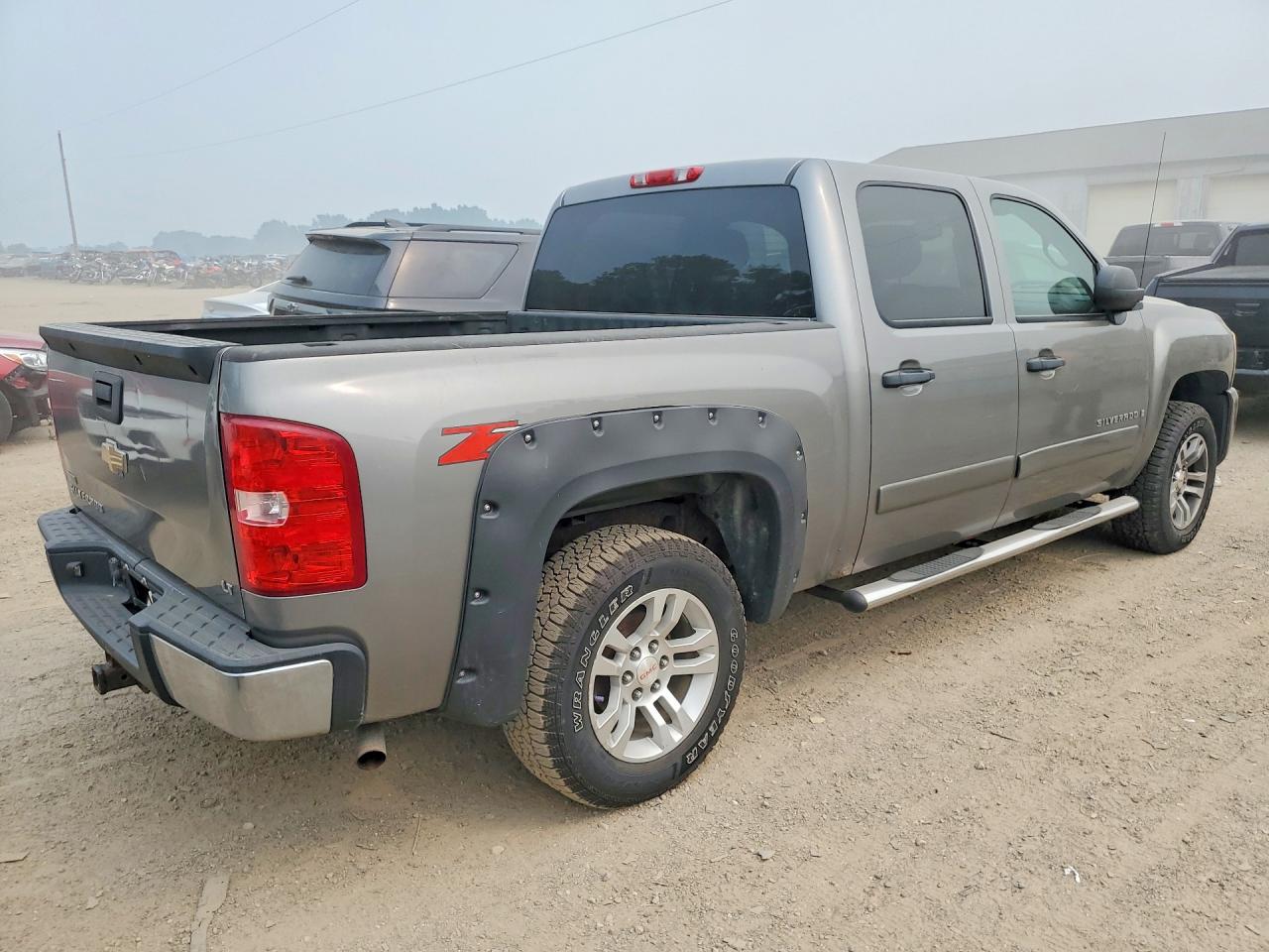 2008 Chevrolet Silverado K1500 Серый vin: 2GCEK13M681169508