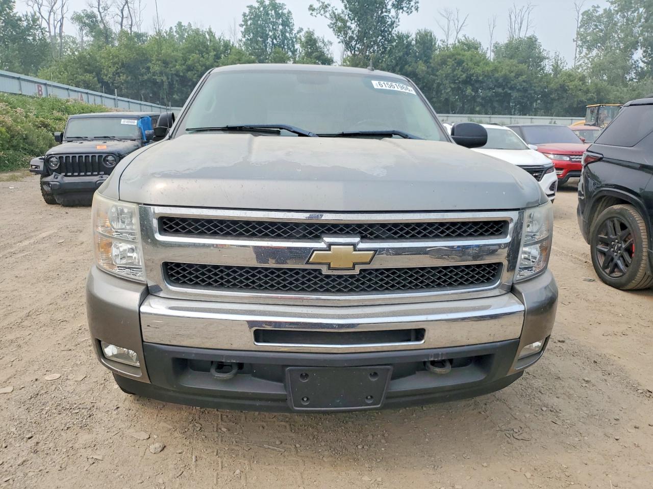 2008 Chevrolet Silverado K1500 Серый vin: 2GCEK13M681169508