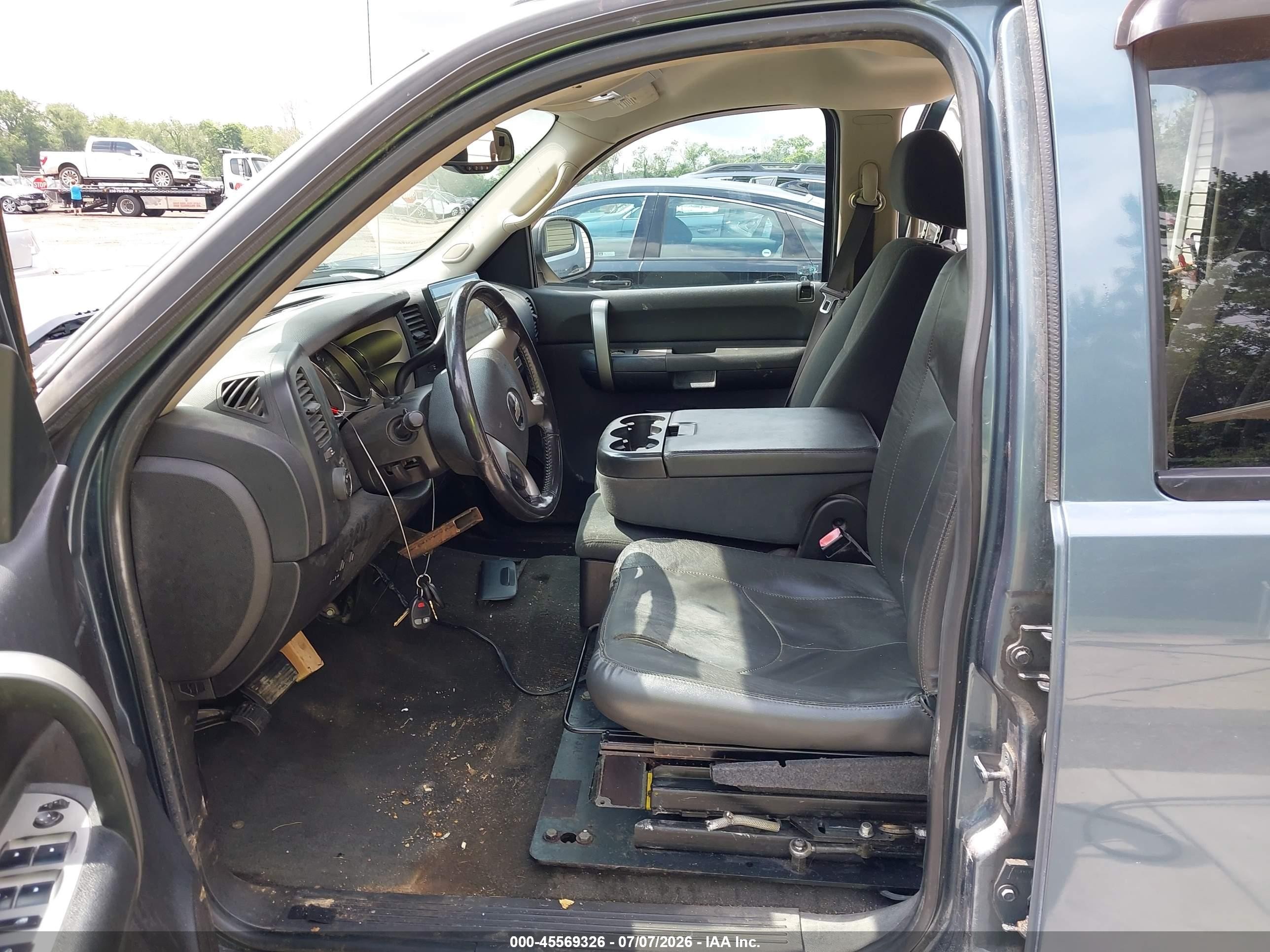 2008 Chevrolet Silverado 1500 Lt1 Blue vin: 2GCEK13M681229724