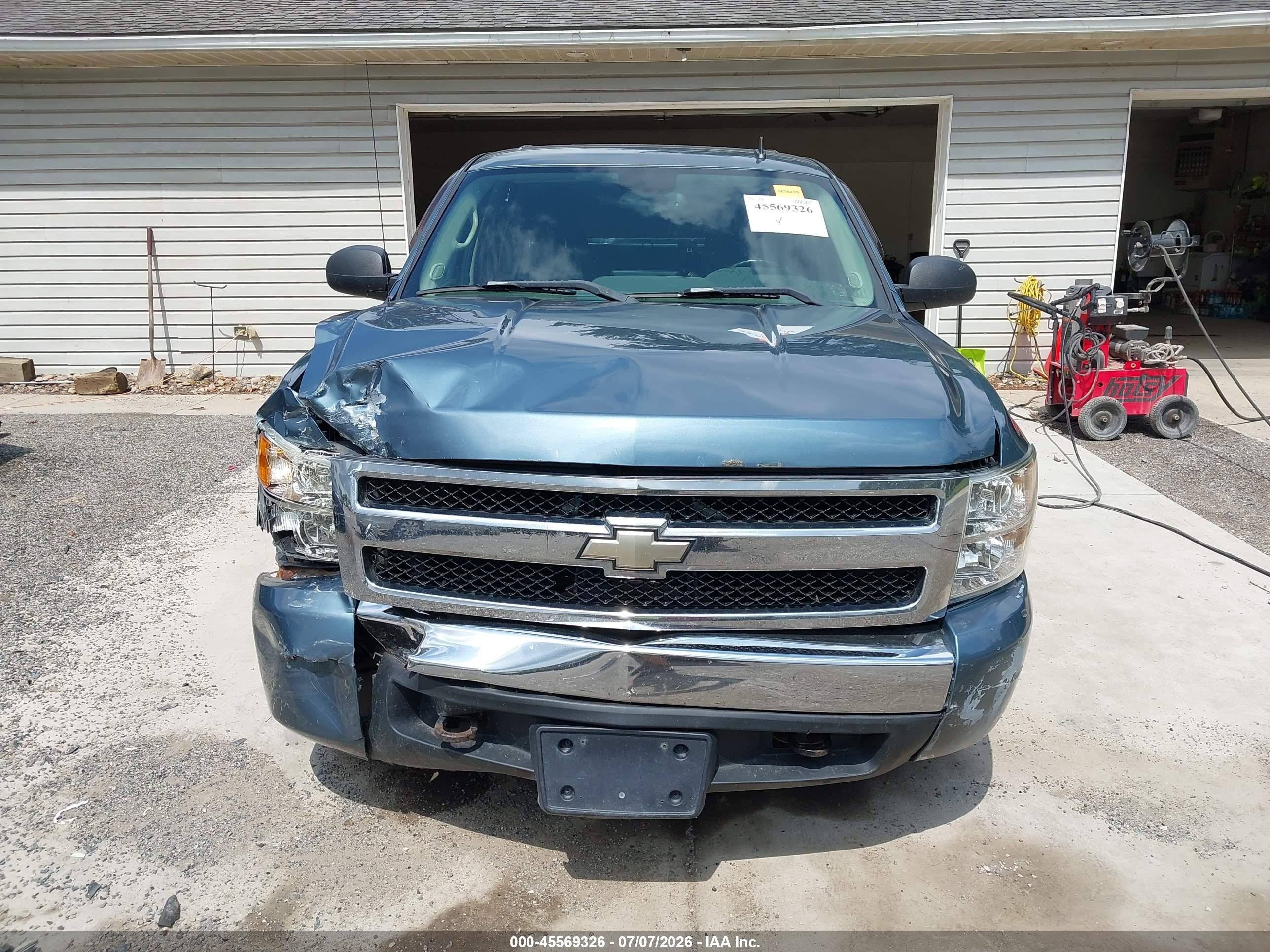 2008 Chevrolet Silverado 1500 Lt1 Blue vin: 2GCEK13M681229724