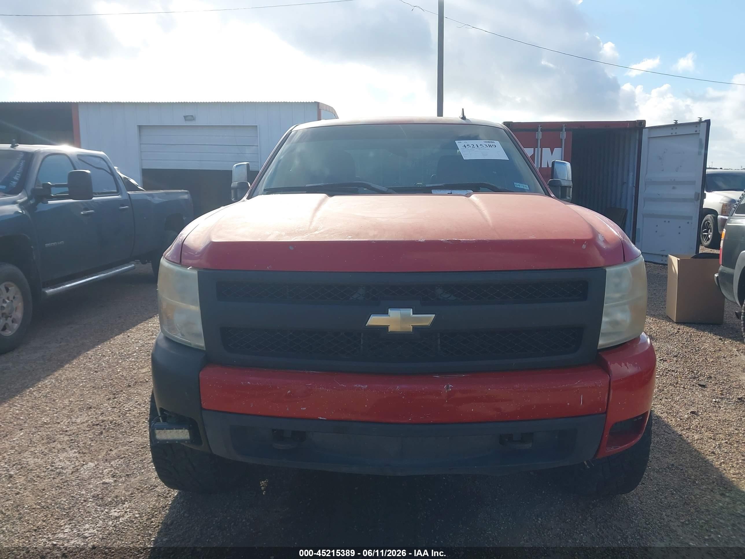 2007 Chevrolet Silverado 1500 Ltz Красный vin: 2GCEK13M771524362