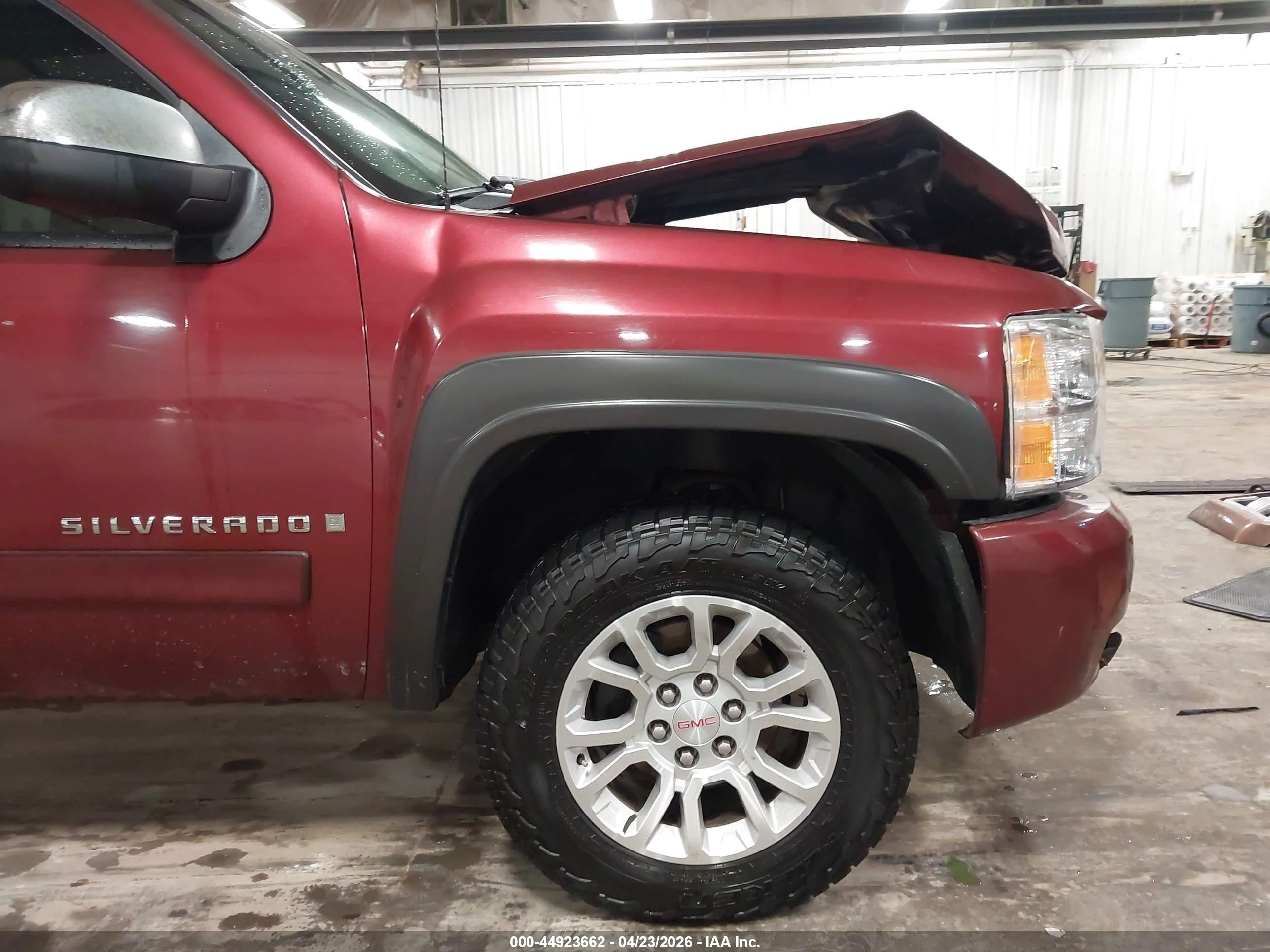 2008 Chevrolet Silverado 1500 Lt1 Maroon vin: 2GCEK13M781129342