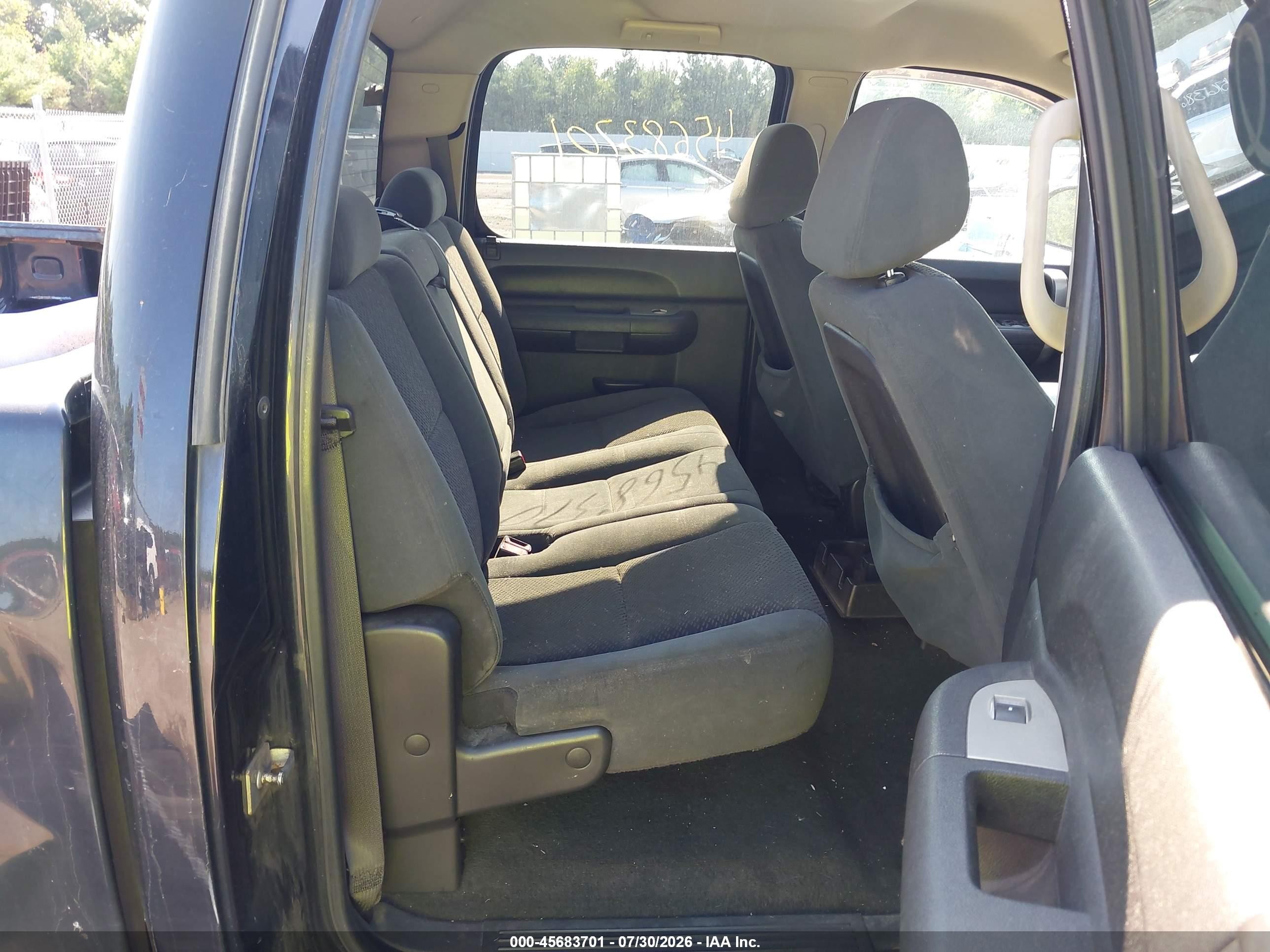 2008 Chevrolet Silverado 1500 Lt1 Black vin: 2GCEK13M781218280