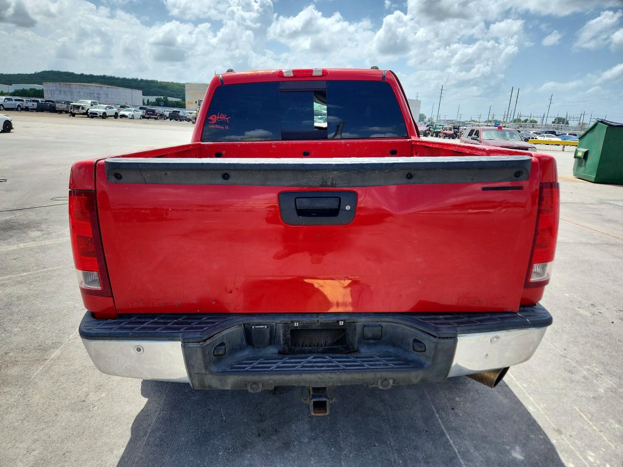 2007 Chevrolet Silverado K1500 Crew Cab Красный vin: 2GCEK13M871509935