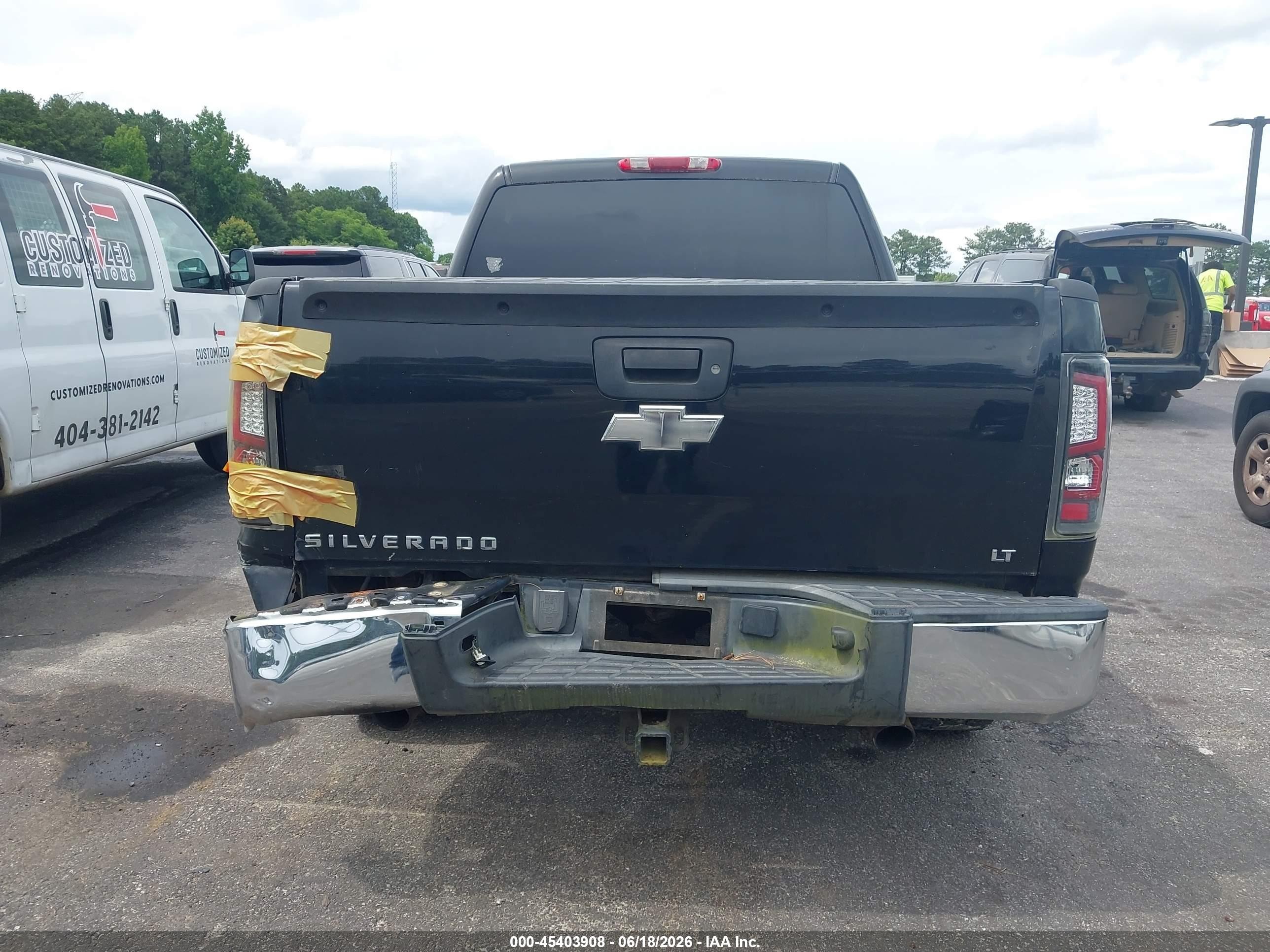 2007 Chevrolet Silverado 1500 Lt2 Black vin: 2GCEK13M871557984