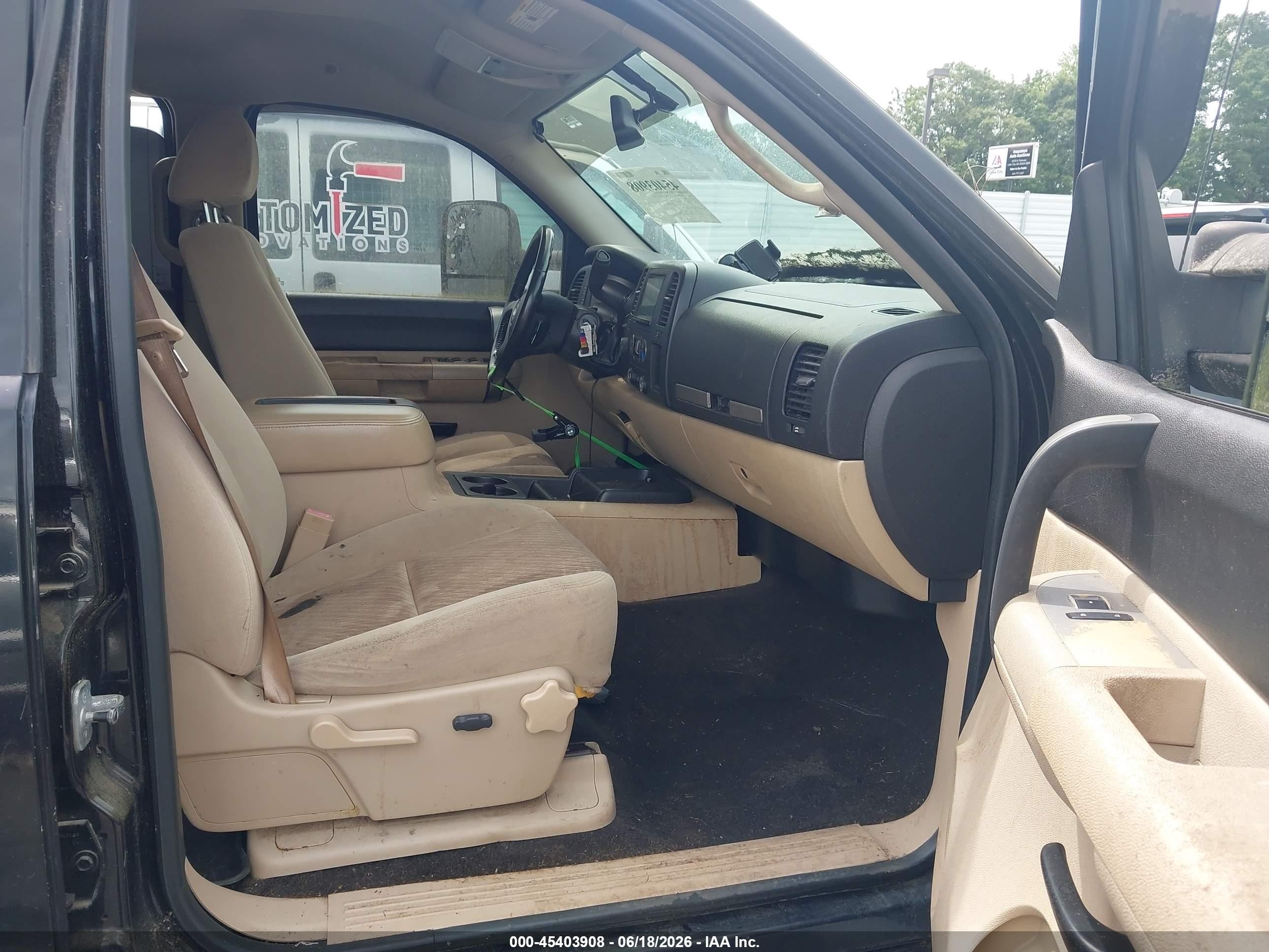 2007 Chevrolet Silverado 1500 Lt2 Black vin: 2GCEK13M871557984