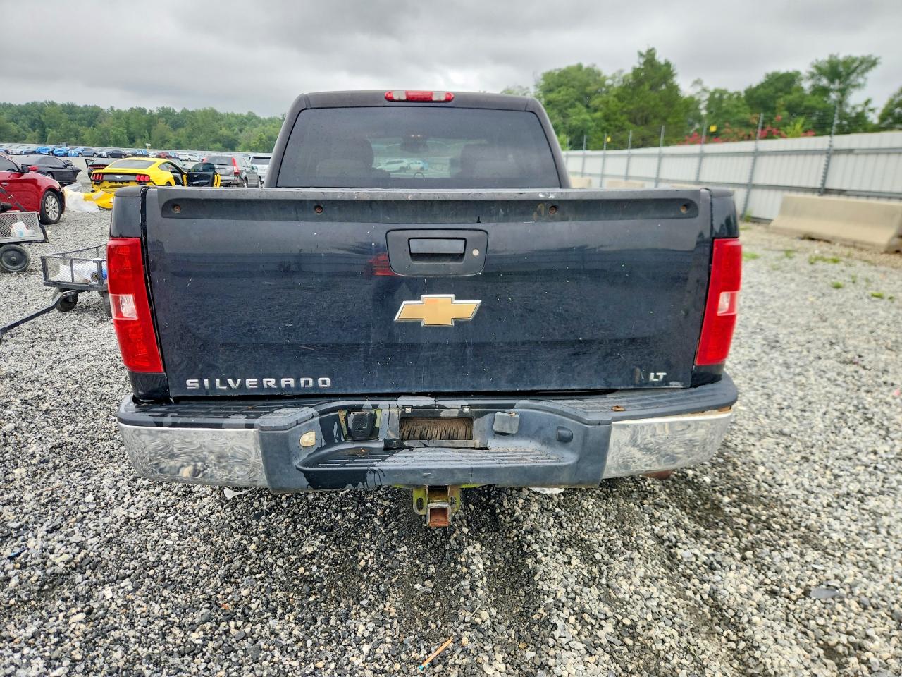 2007 Chevrolet Silverado K1500 Crew Cab Черный vin: 2GCEK13M871580729