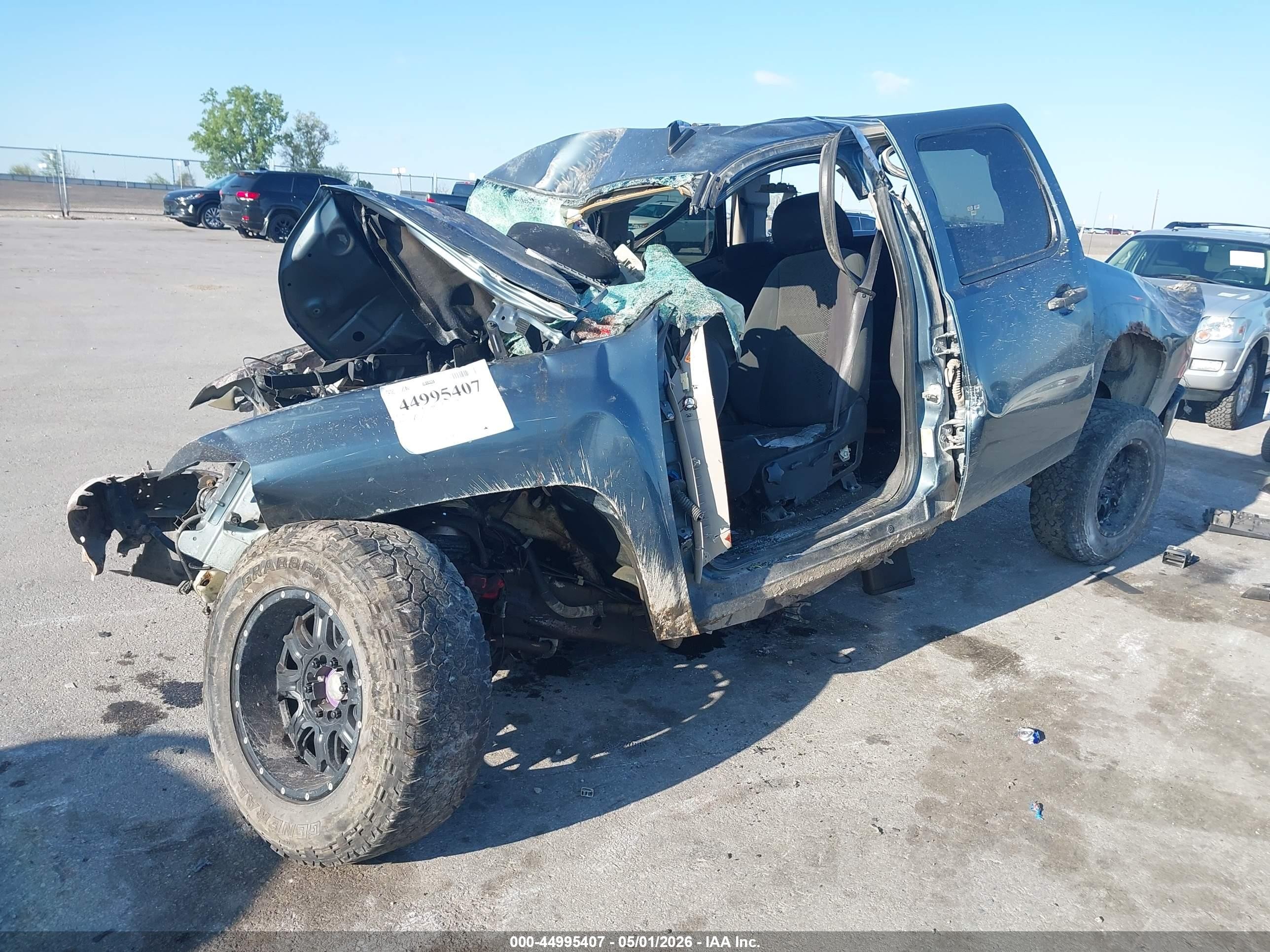 2007 Chevrolet Silverado 1500 Lt1 Blue vin: 2GCEK13M871717393