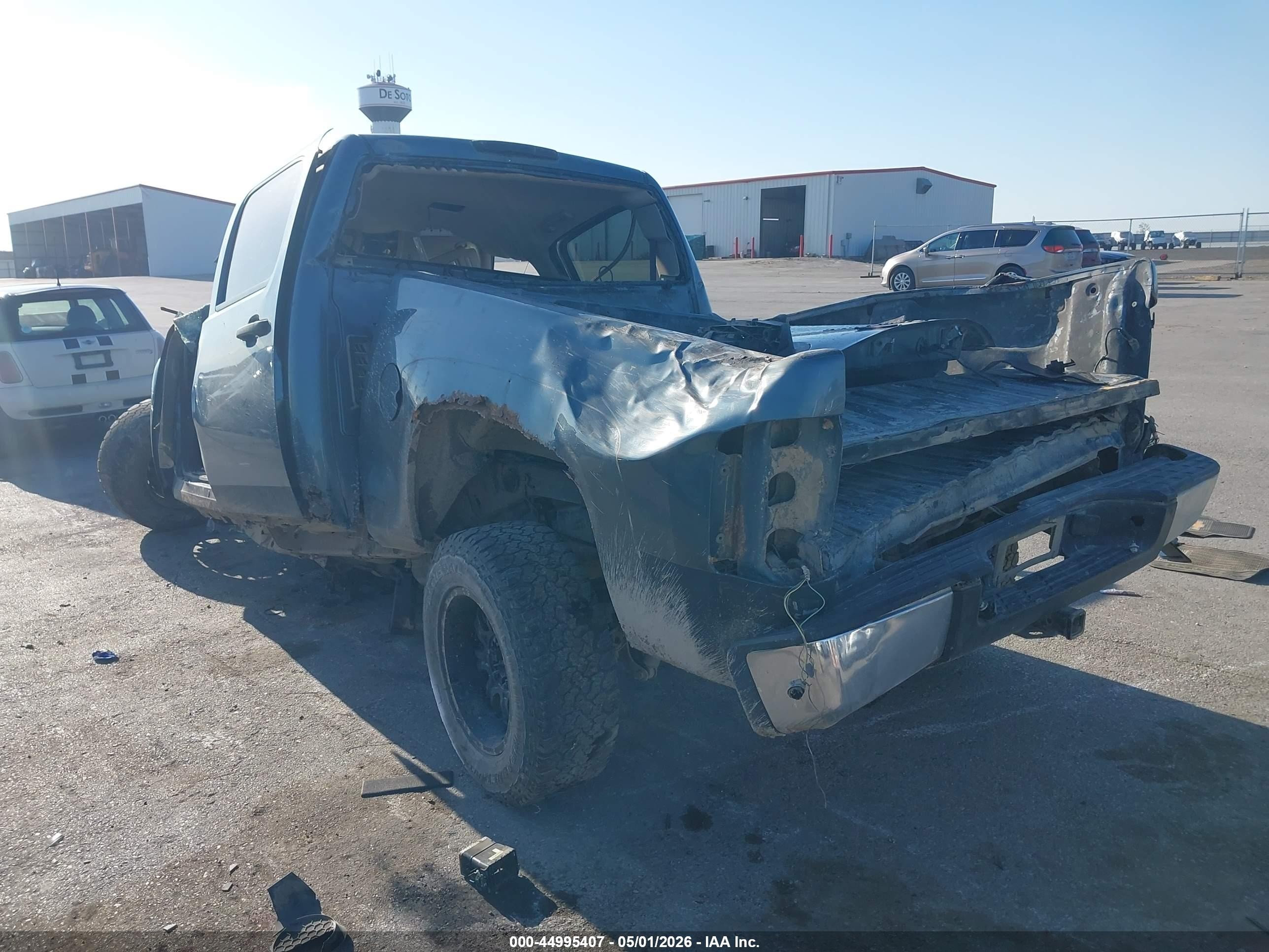 2007 Chevrolet Silverado 1500 Lt1 Blue vin: 2GCEK13M871717393