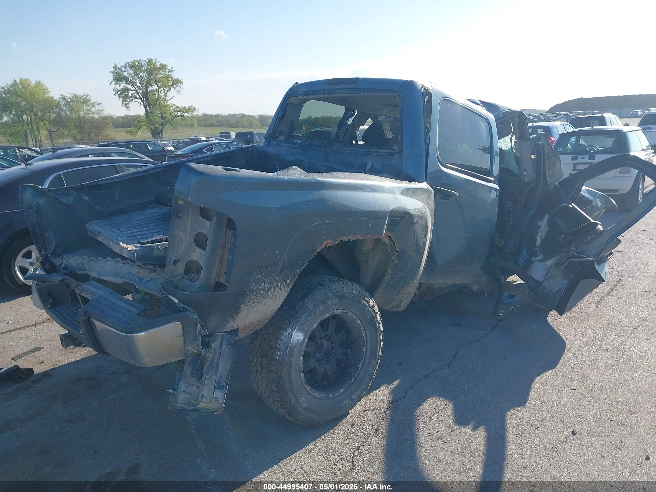 2007 Chevrolet Silverado 1500 Lt1 Blue vin: 2GCEK13M871717393