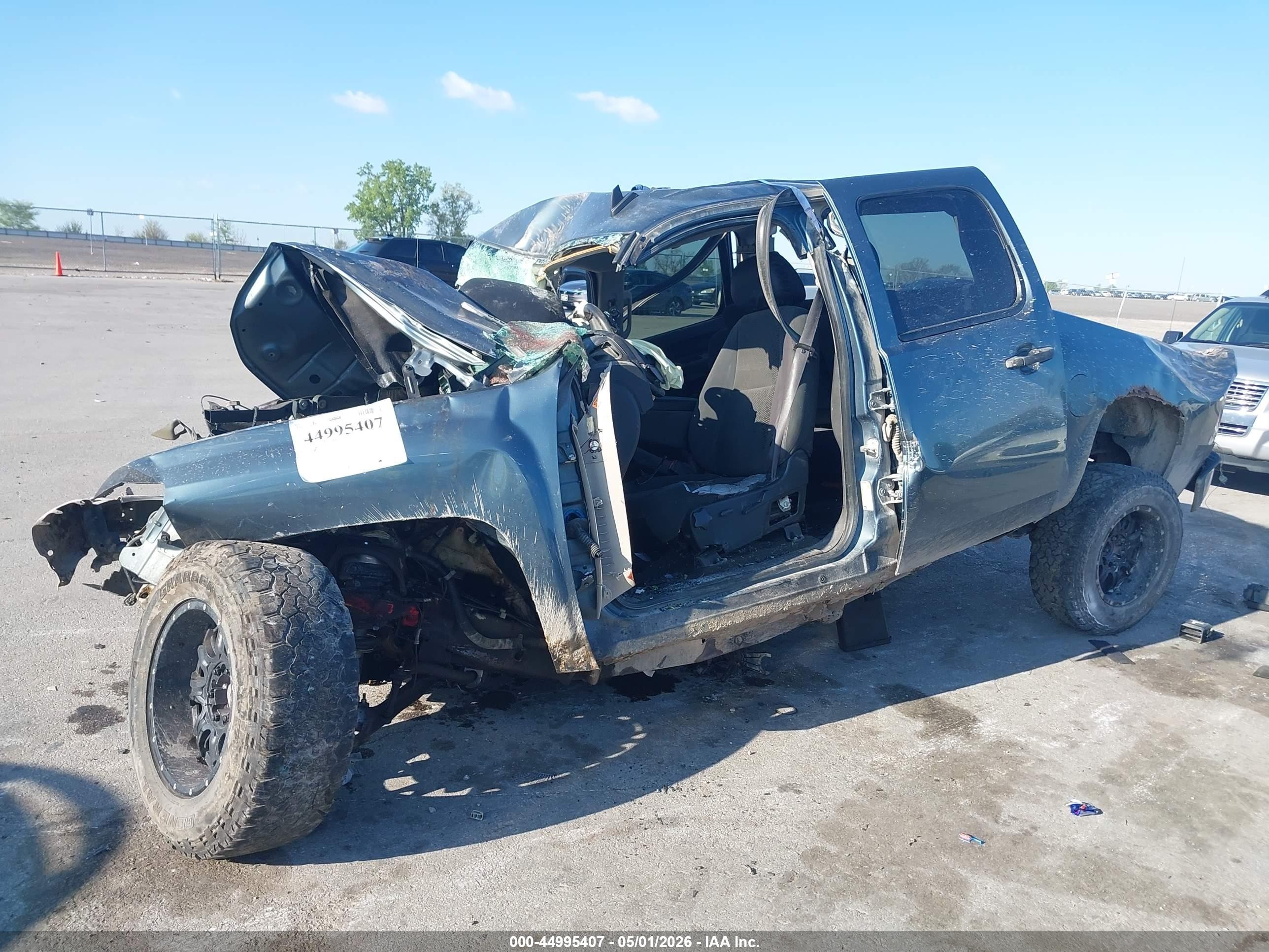 2007 Chevrolet Silverado 1500 Lt1 Blue vin: 2GCEK13M871717393