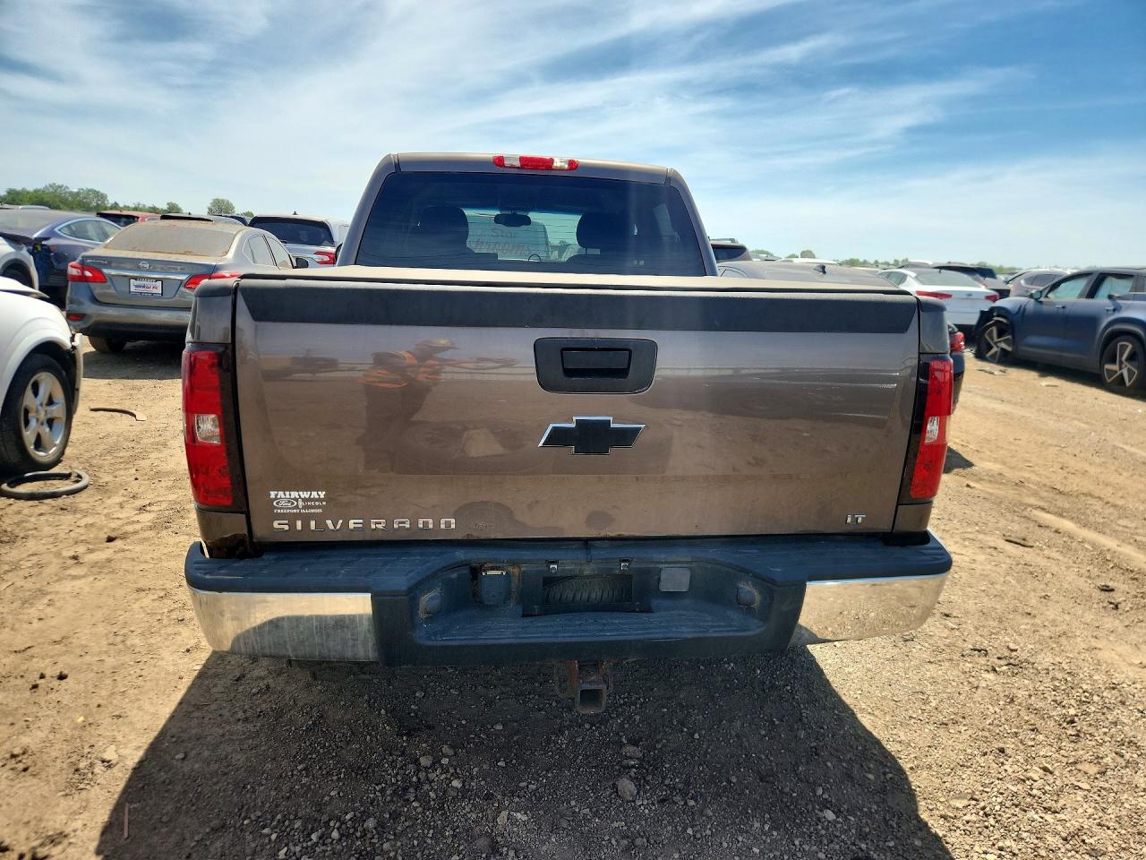 2008 Chevrolet Silverado K1500 Gray vin: 2GCEK13M881141001