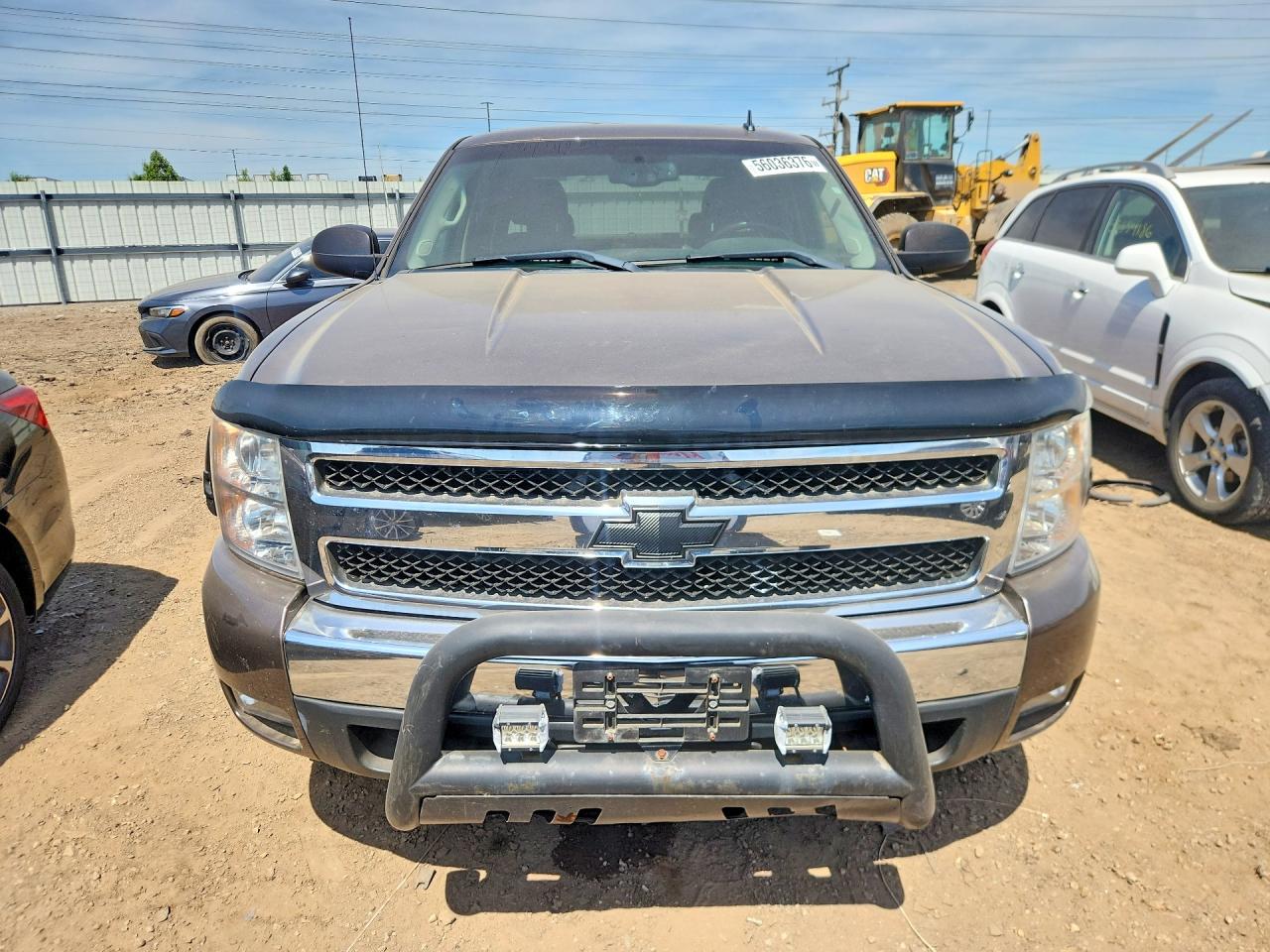2008 Chevrolet Silverado K1500 Gray vin: 2GCEK13M881141001