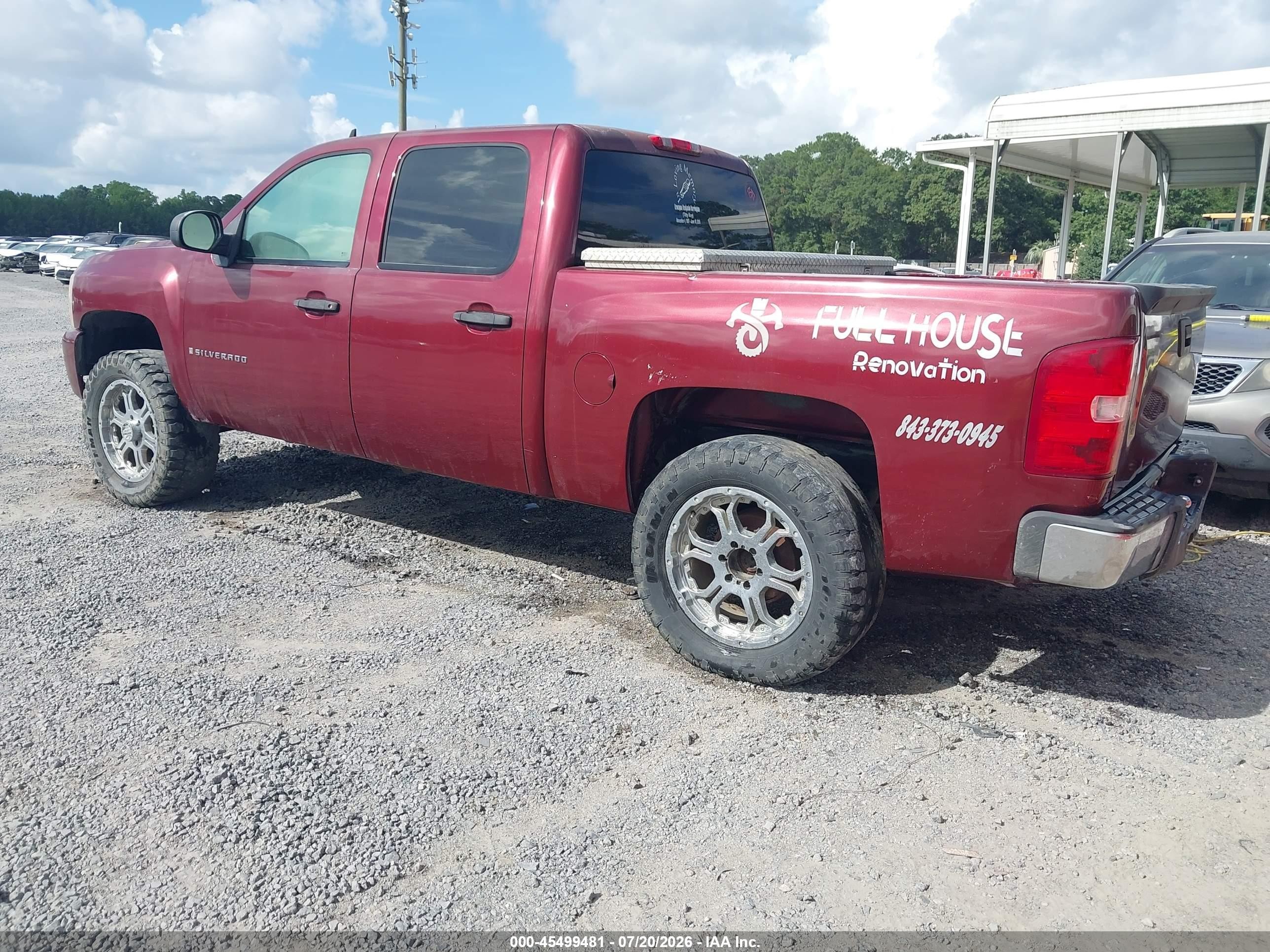 2008 Chevrolet Silverado 1500 Lt1 Red vin: 2GCEK13M881213962