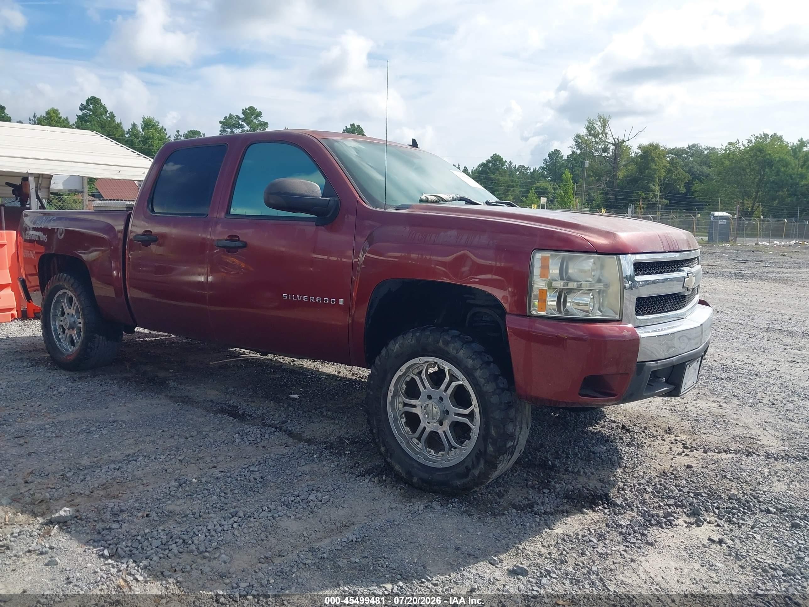 2008 Chevrolet Silverado 1500 Lt1 Red vin: 2GCEK13M881213962