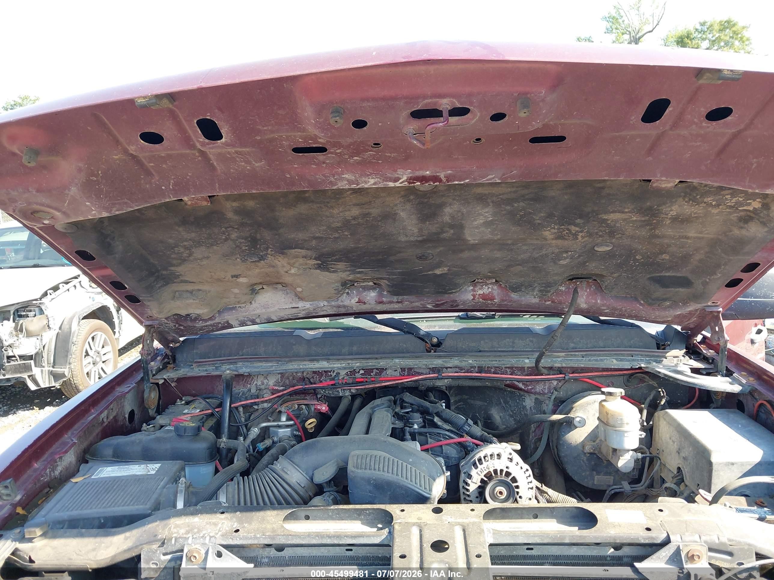 2008 Chevrolet Silverado 1500 Lt1 Red vin: 2GCEK13M881213962