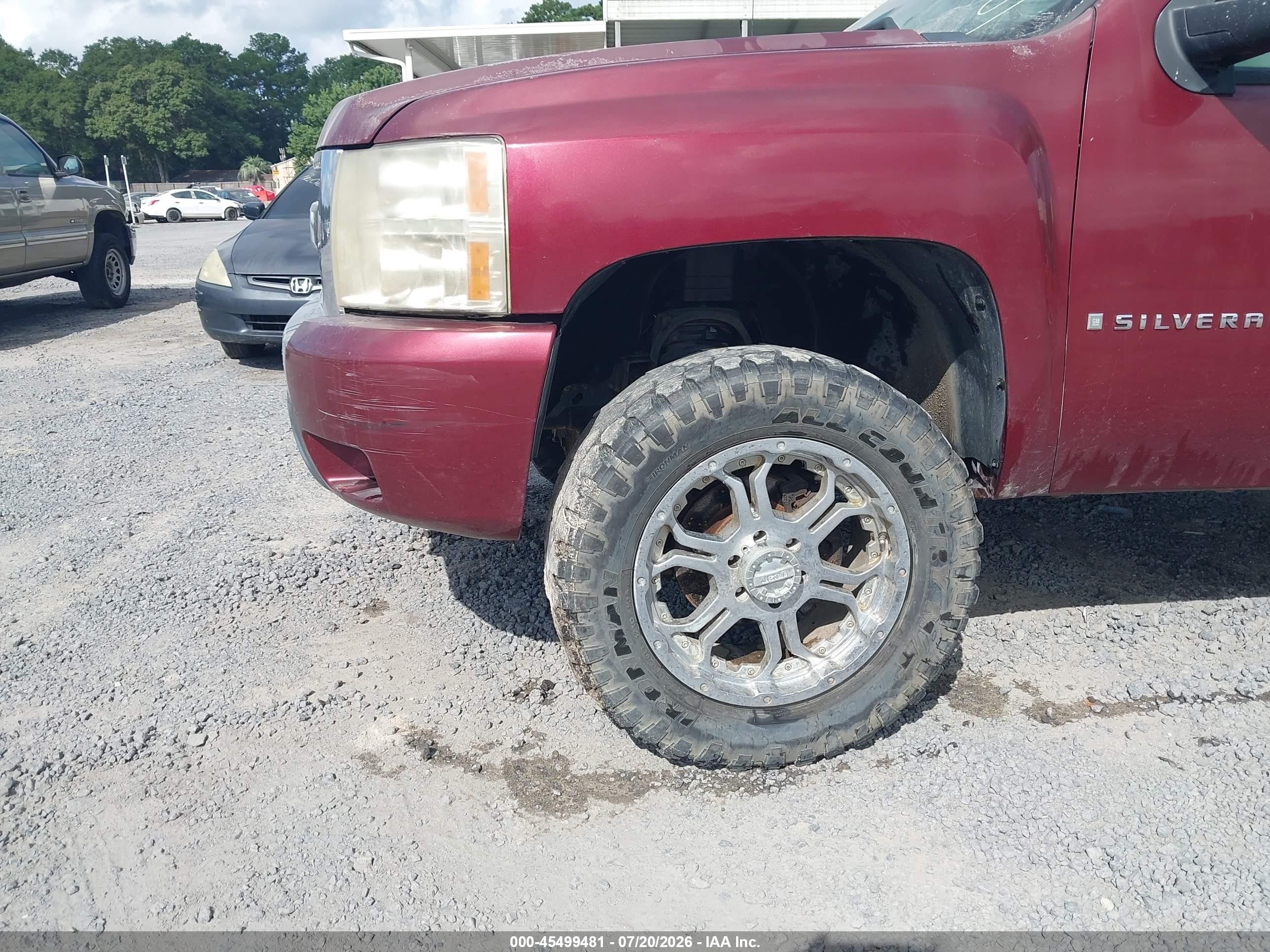 2008 Chevrolet Silverado 1500 Lt1 Red vin: 2GCEK13M881213962