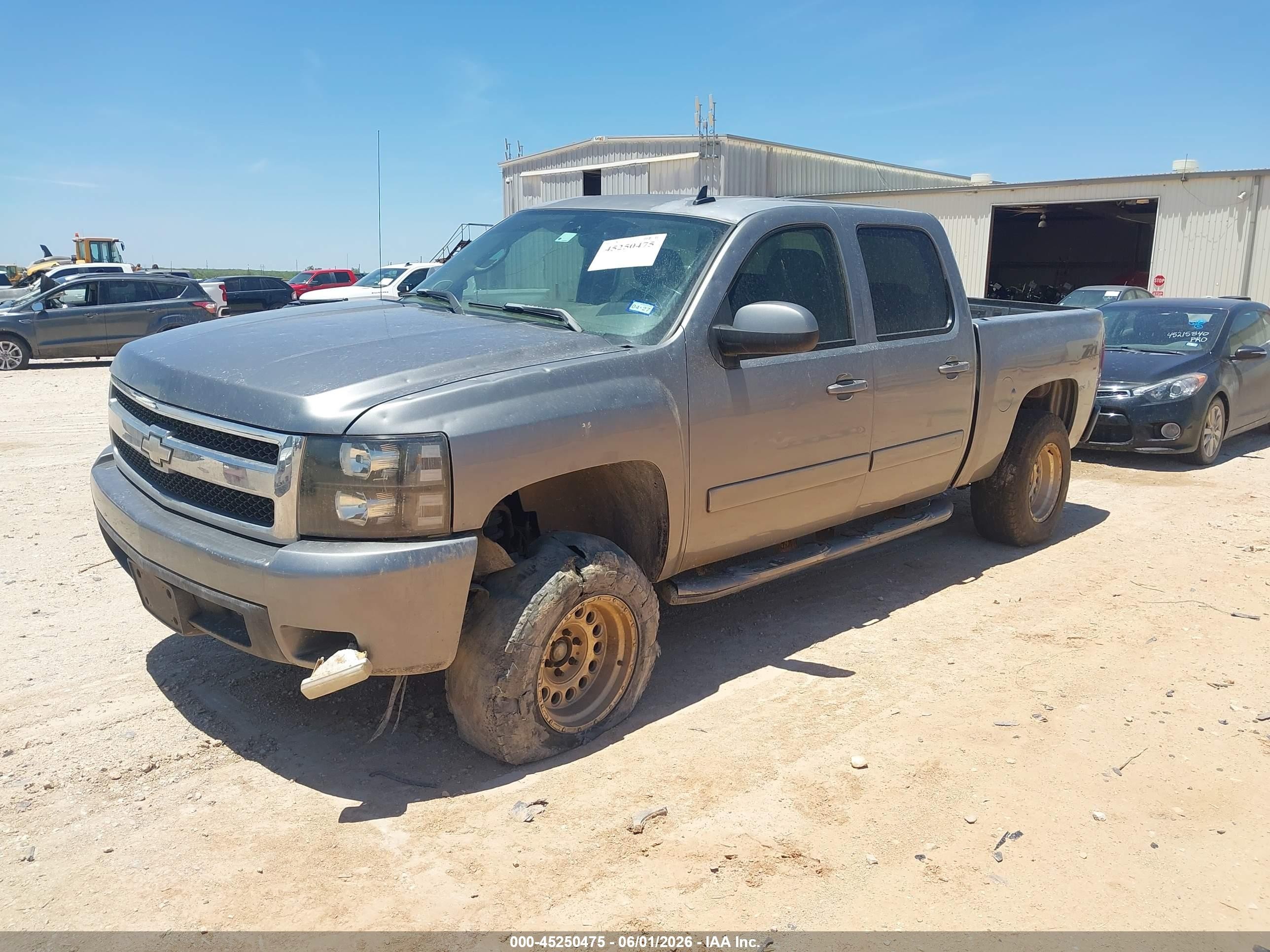 2007 Chevrolet Silverado 1500 Lt1 Gray vin: 2GCEK13M971572610
