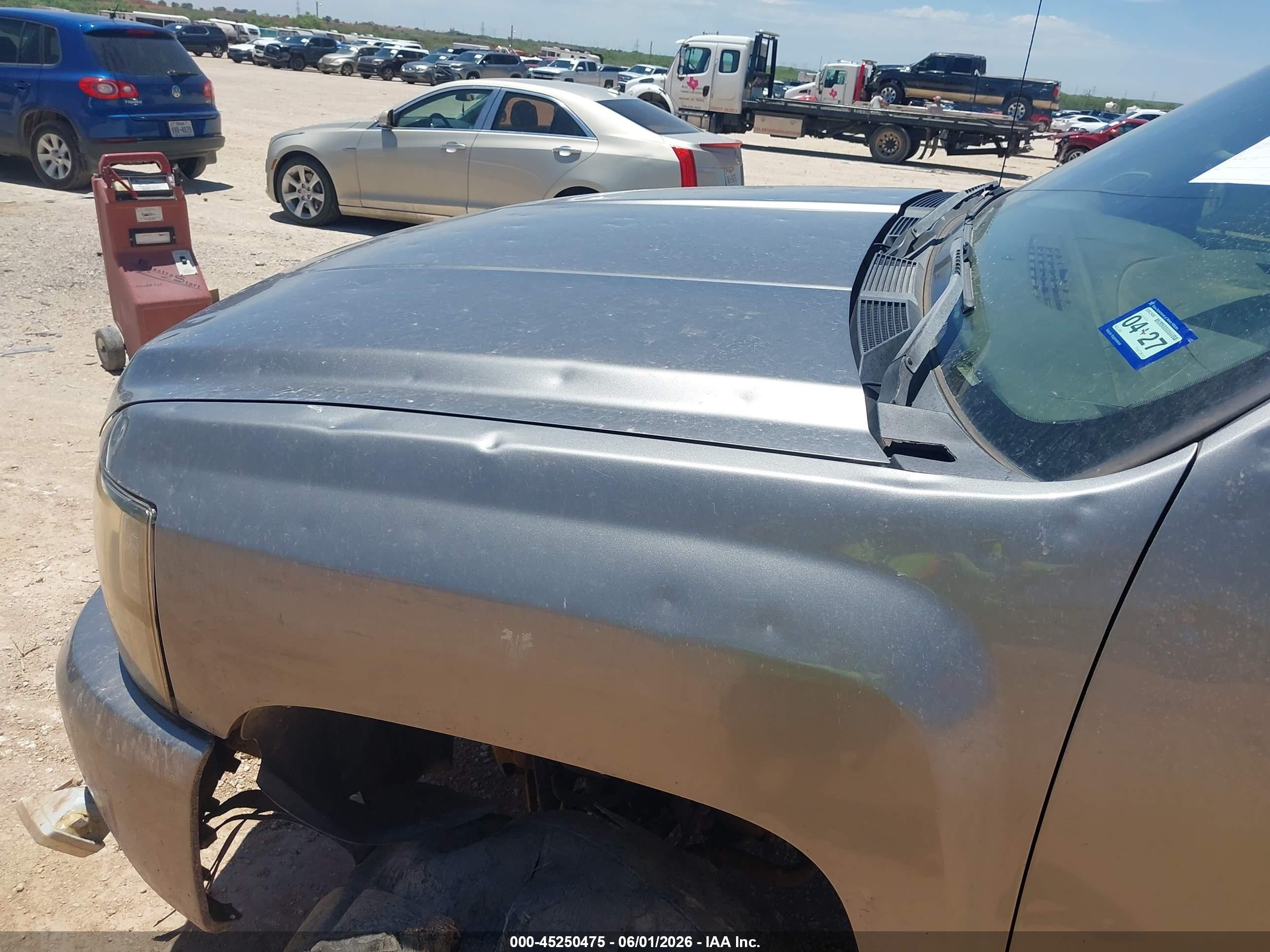 2007 Chevrolet Silverado 1500 Lt1 Gray vin: 2GCEK13M971572610