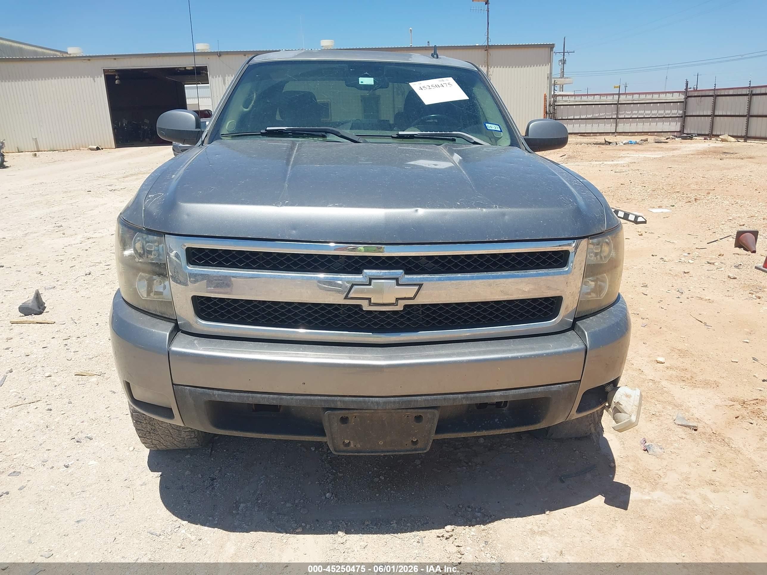2007 Chevrolet Silverado 1500 Lt1 Gray vin: 2GCEK13M971572610