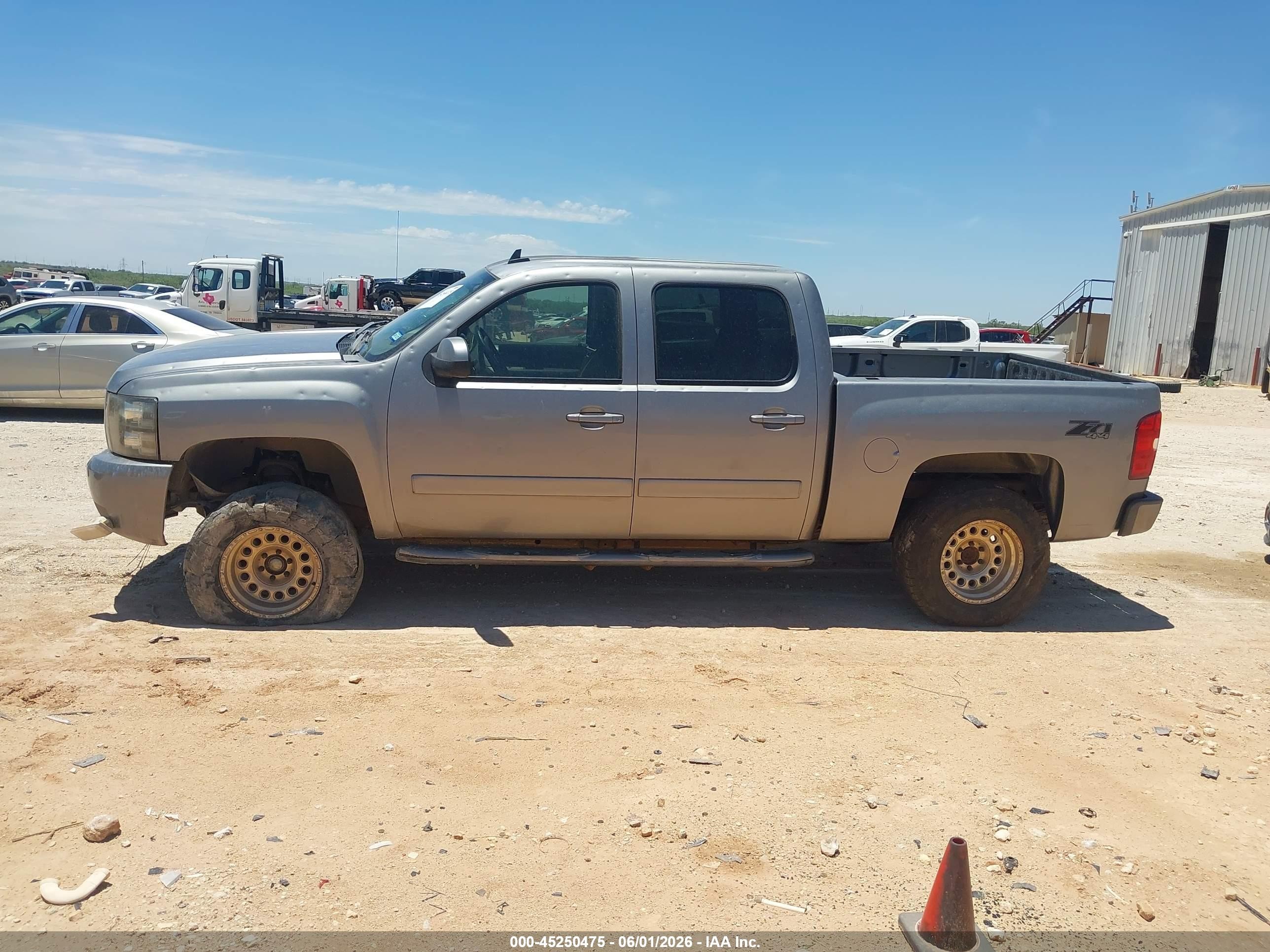 2007 Chevrolet Silverado 1500 Lt1 Gray vin: 2GCEK13M971572610