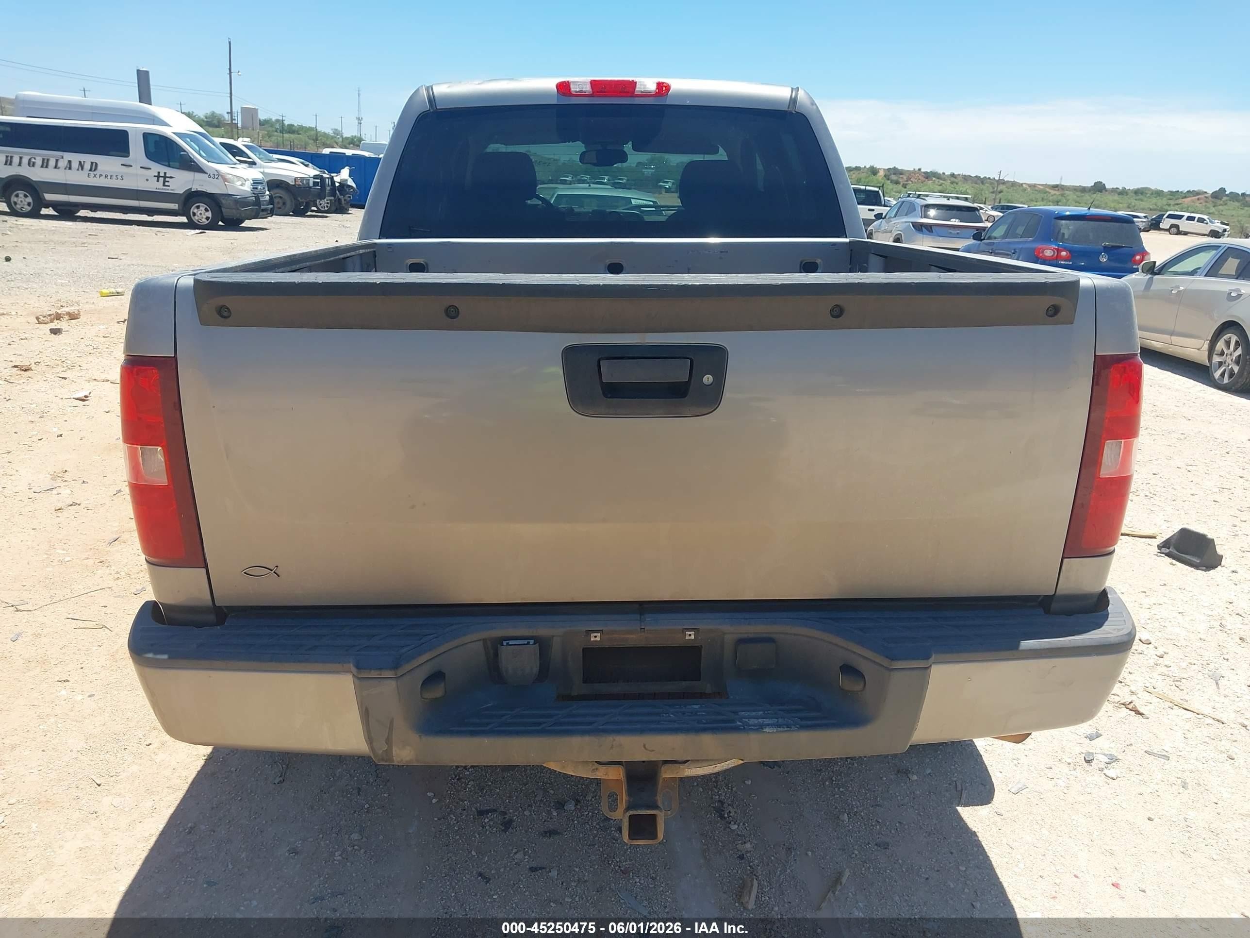 2007 Chevrolet Silverado 1500 Lt1 Gray vin: 2GCEK13M971572610