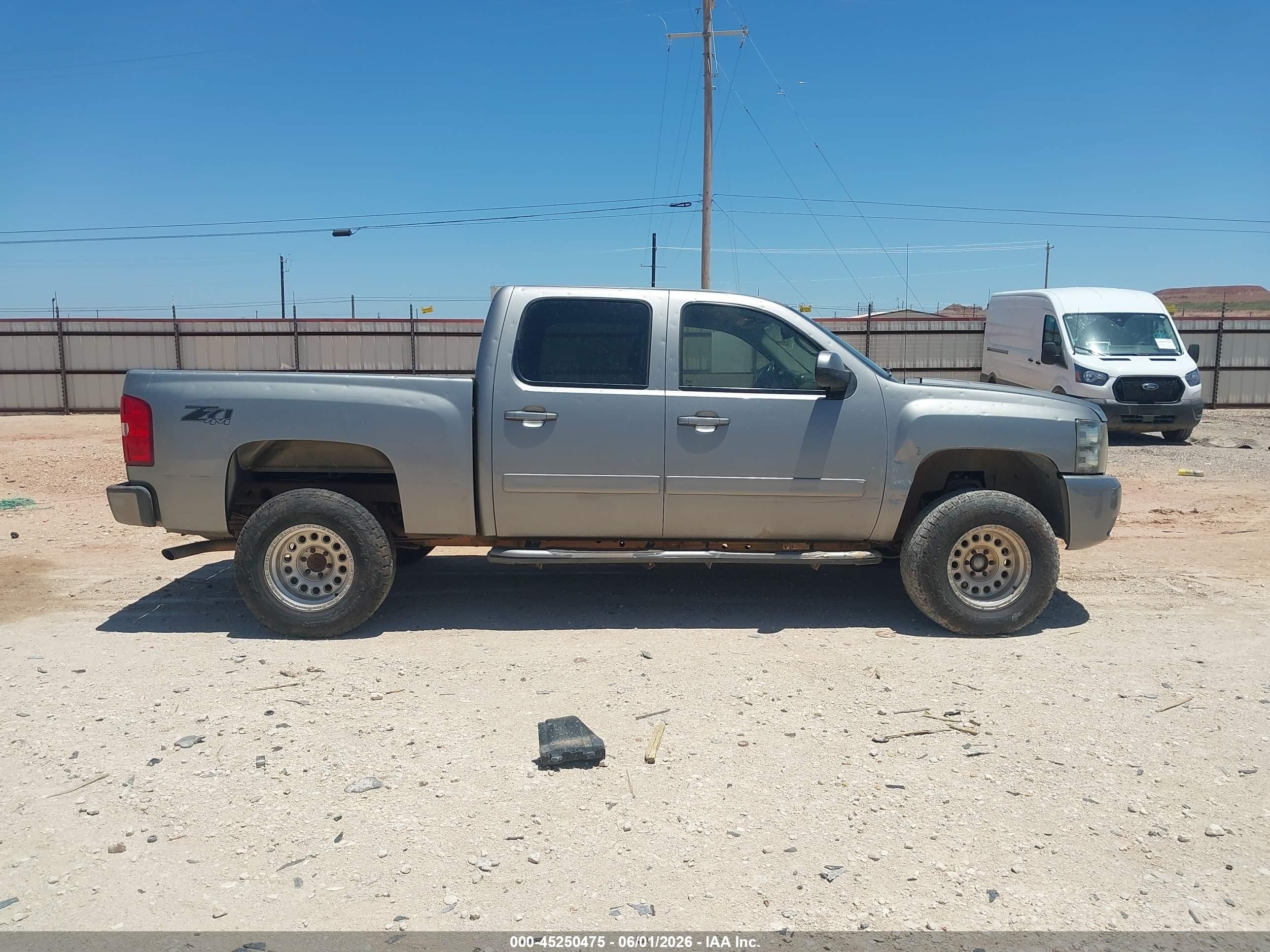 2007 Chevrolet Silverado 1500 Lt1 Gray vin: 2GCEK13M971572610