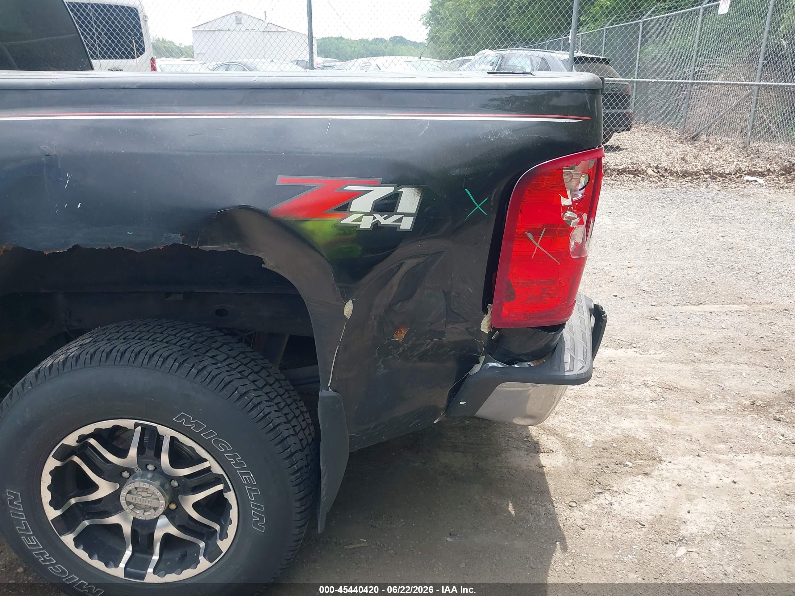 2007 Chevrolet Silverado 1500 Lt1 Black vin: 2GCEK13M971588919