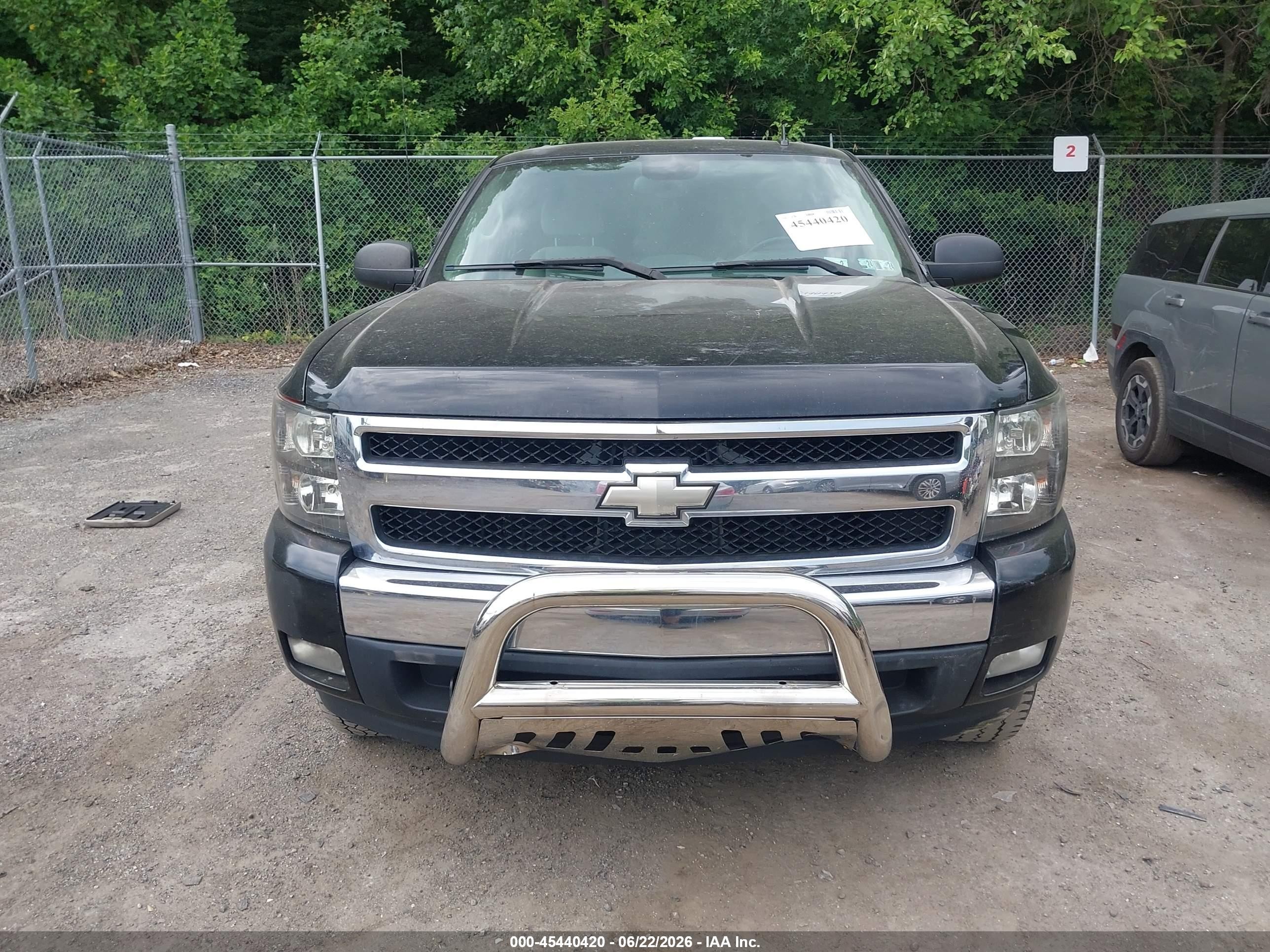 2007 Chevrolet Silverado 1500 Lt1 Black vin: 2GCEK13M971588919