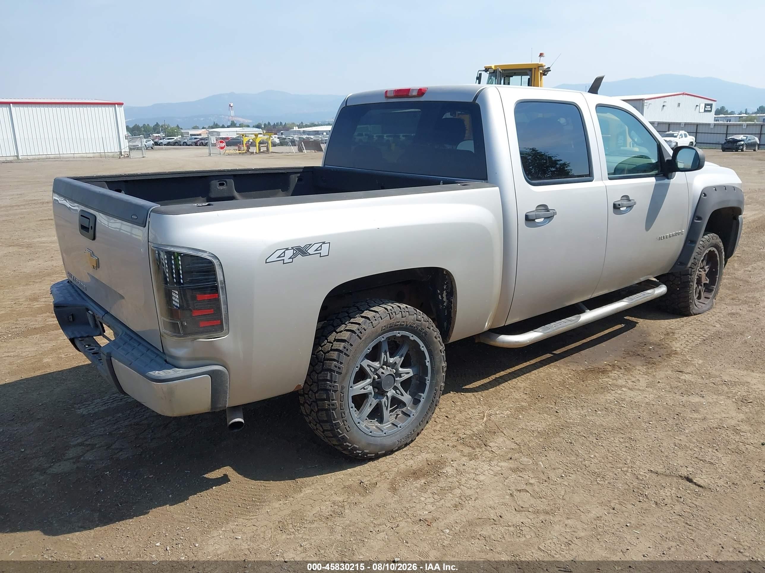 2007 Chevrolet Silverado 1500 Work Truck Silver vin: 2GCEK13M971720285