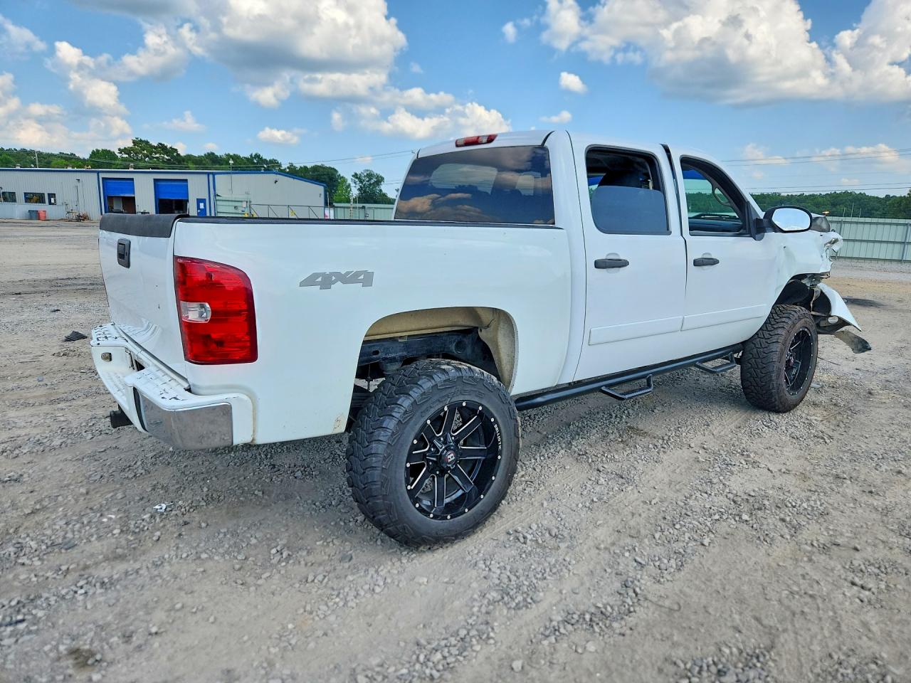 2008 Chevrolet Silverado K1500 White vin: 2GCEK13M981132890