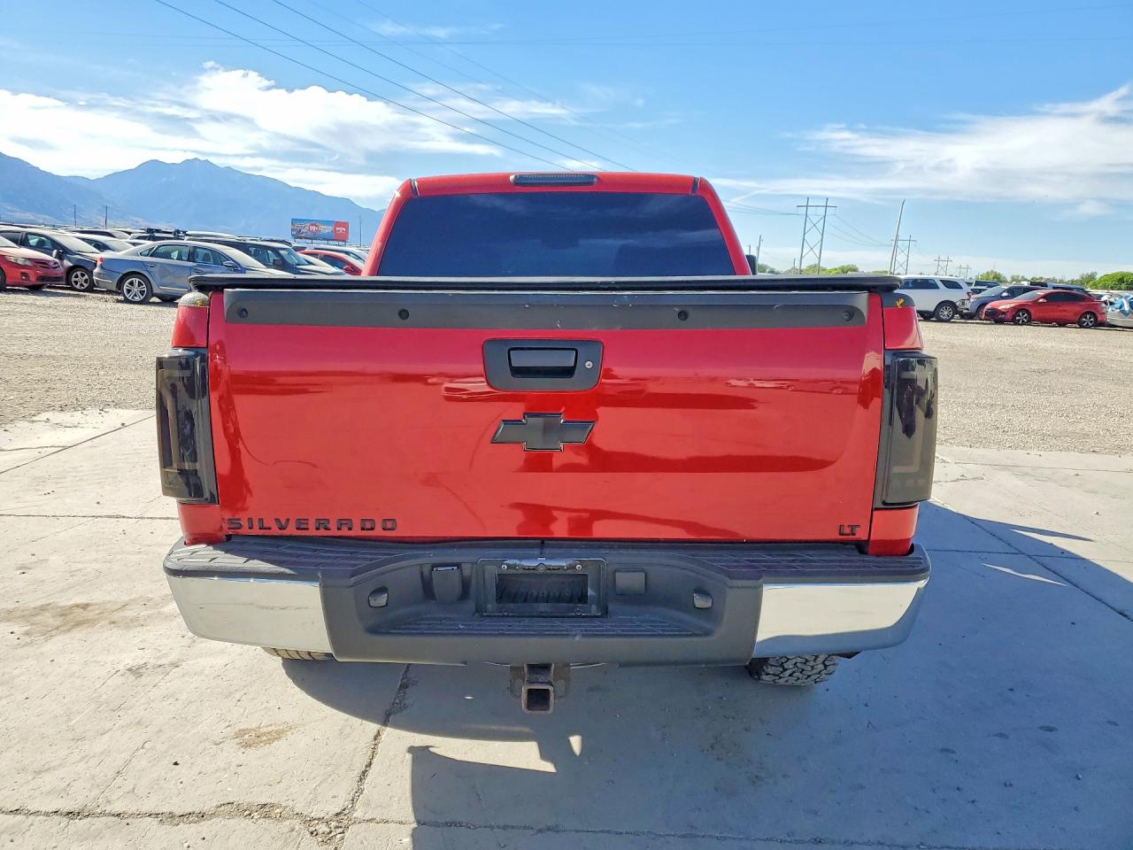 2008 Chevrolet Silverado K1500 Красный vin: 2GCEK13M981155554