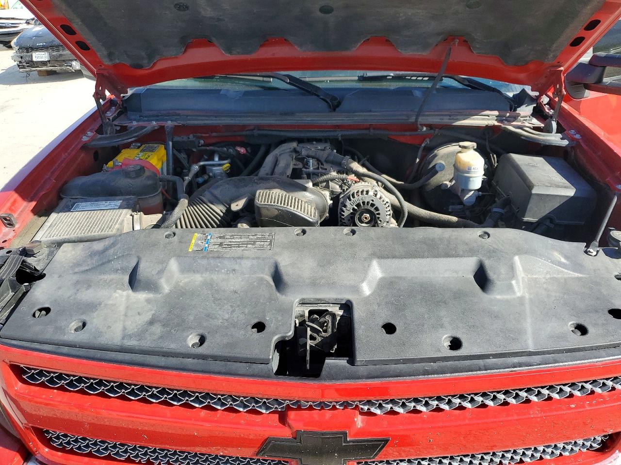 2008 Chevrolet Silverado K1500 Красный vin: 2GCEK13M981155554