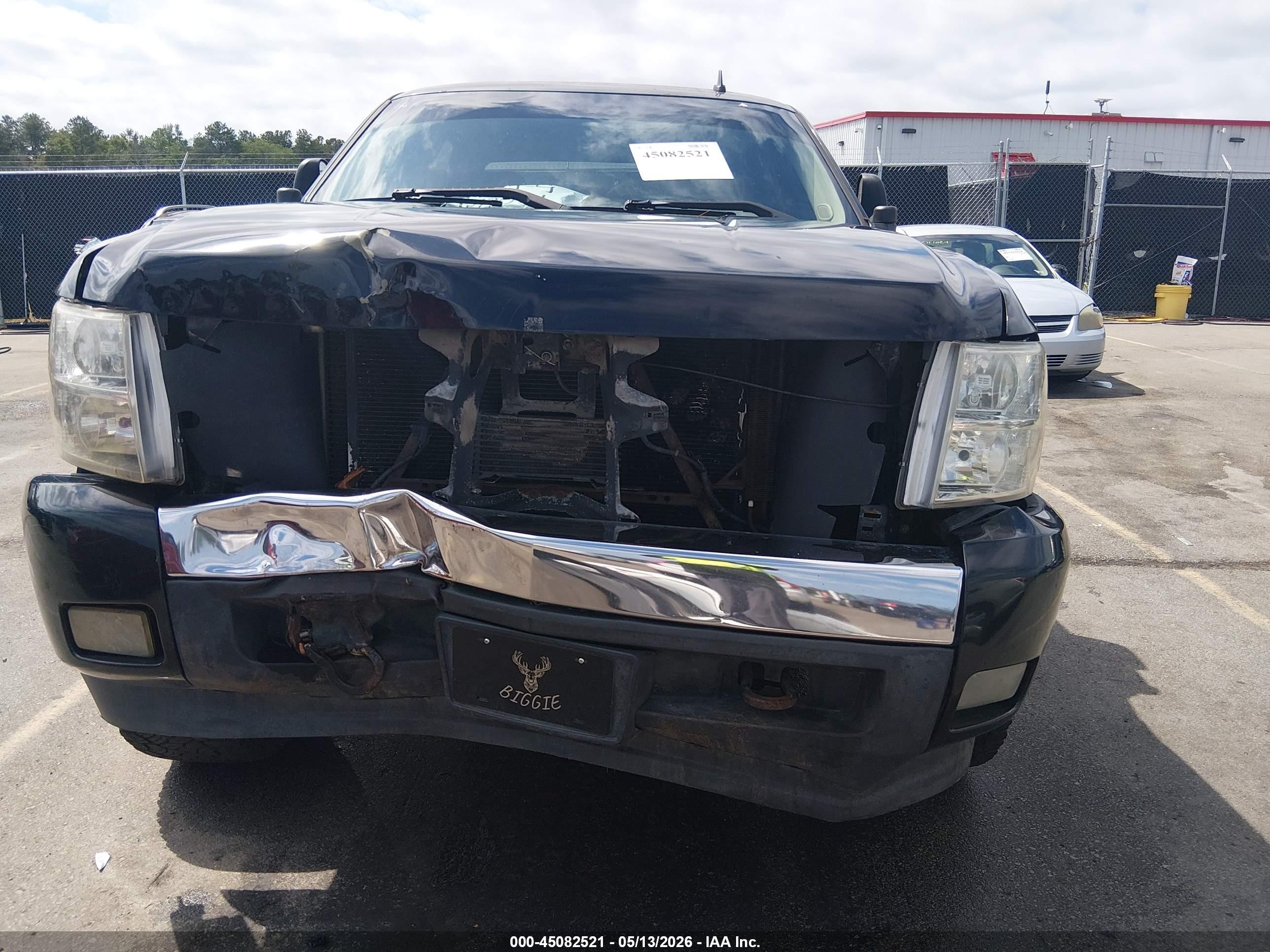 2008 Chevrolet Silverado 1500 Lt1/lt2/ltz/work Truck Black vin: 2GCEK13M981208852