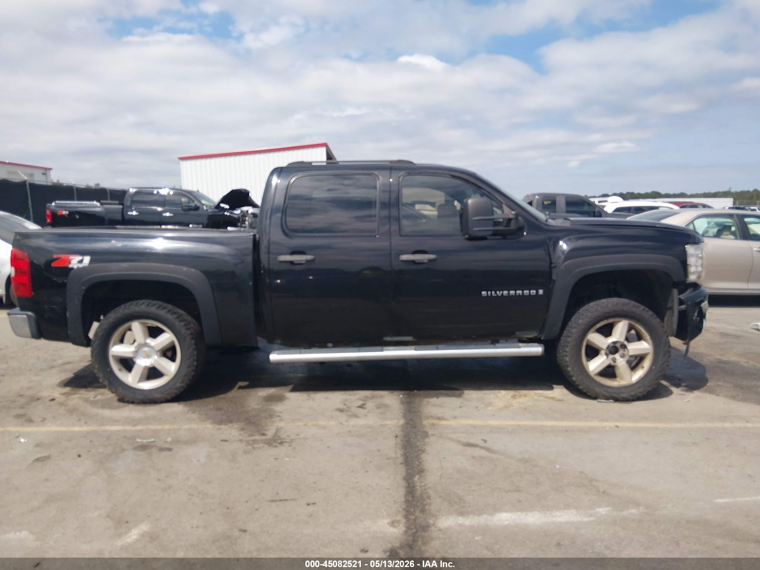2008 Chevrolet Silverado 1500 Lt1/lt2/ltz/work Truck Black vin: 2GCEK13M981208852