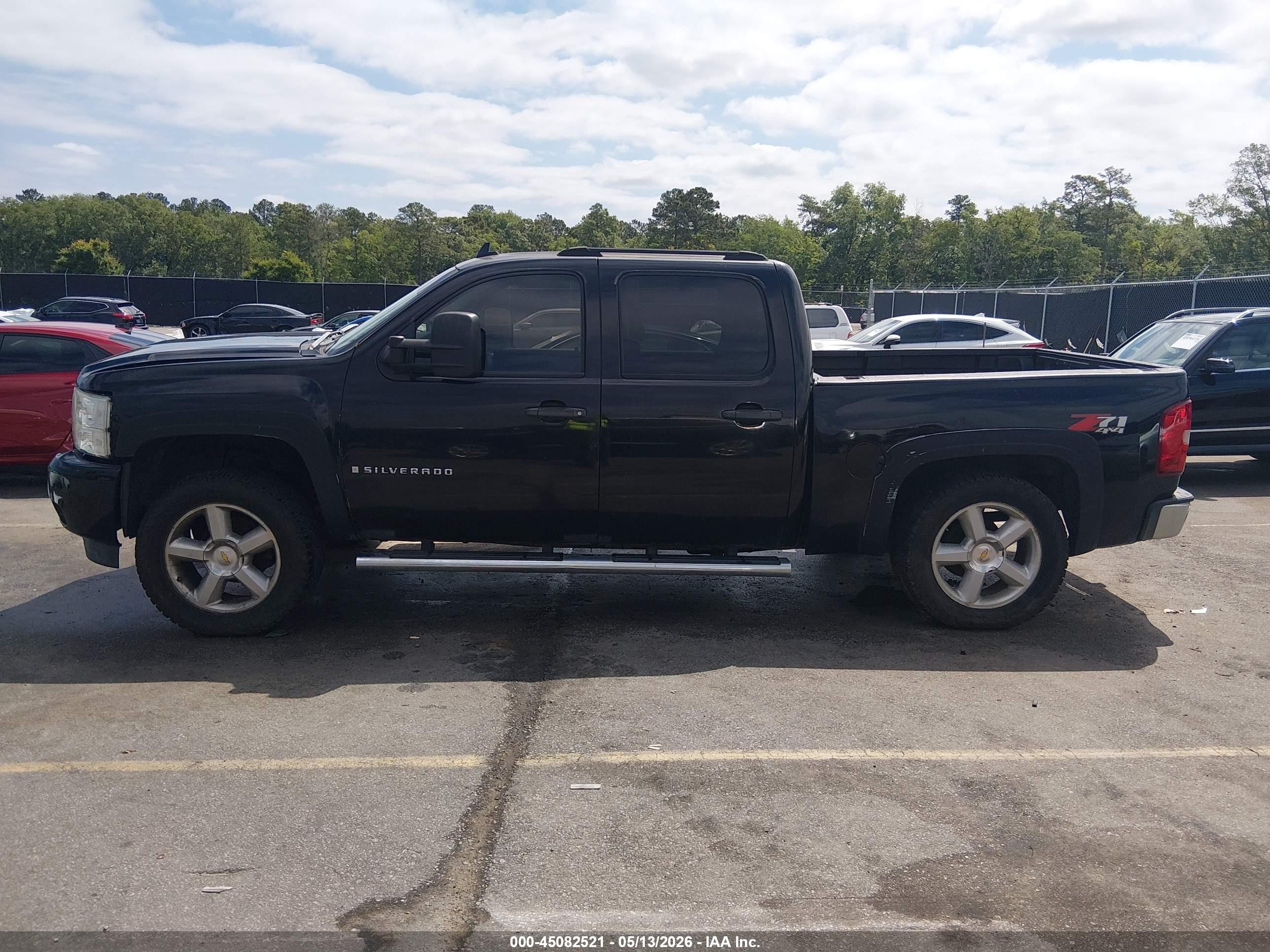 2008 Chevrolet Silverado 1500 Lt1/lt2/ltz/work Truck Black vin: 2GCEK13M981208852
