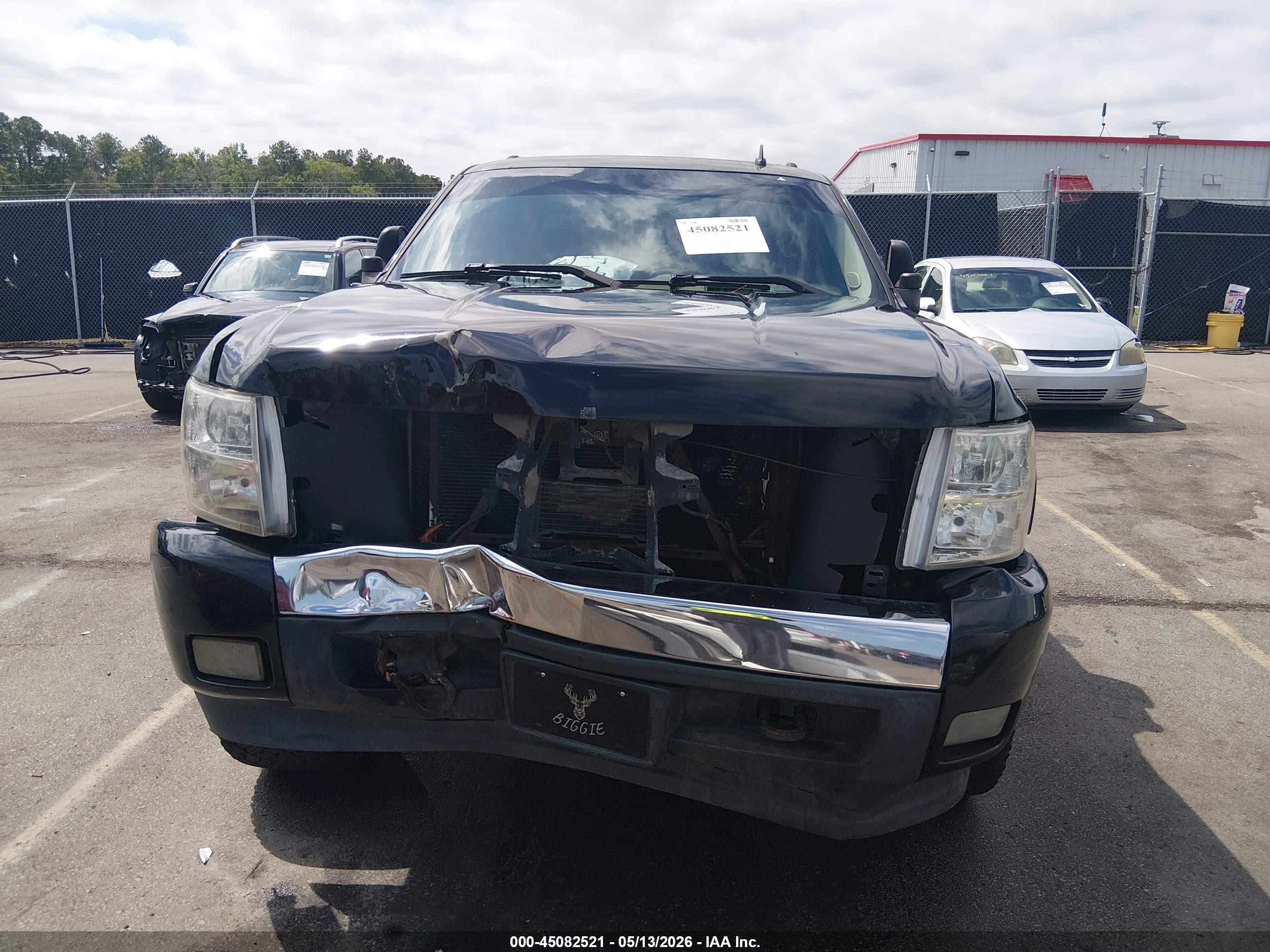 2008 Chevrolet Silverado 1500 Lt1/lt2/ltz/work Truck Black vin: 2GCEK13M981208852
