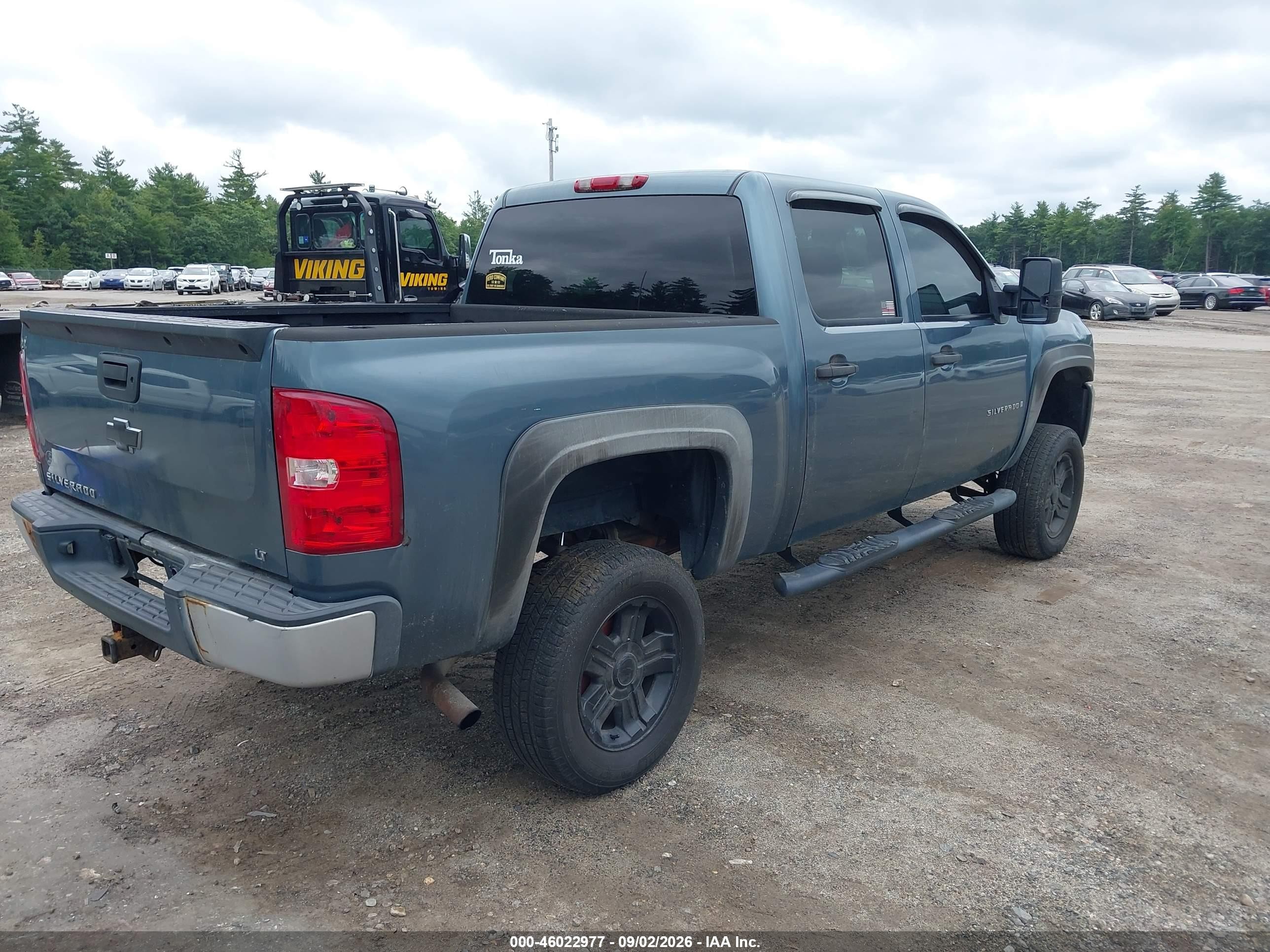 2008 Chevrolet Silverado 1500 Lt2 Blue vin: 2GCEK13M981238532