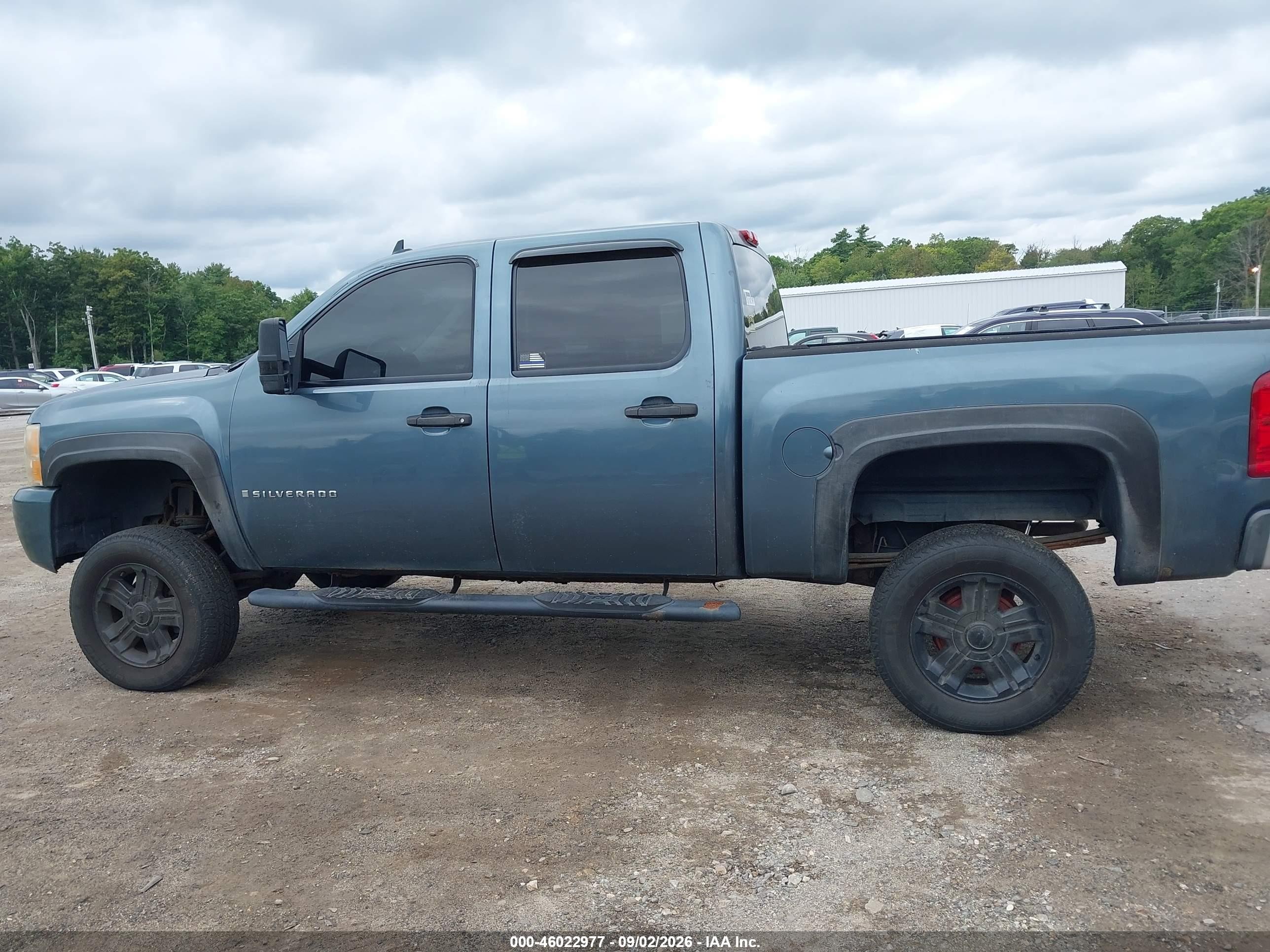 2008 Chevrolet Silverado 1500 Lt2 Blue vin: 2GCEK13M981238532