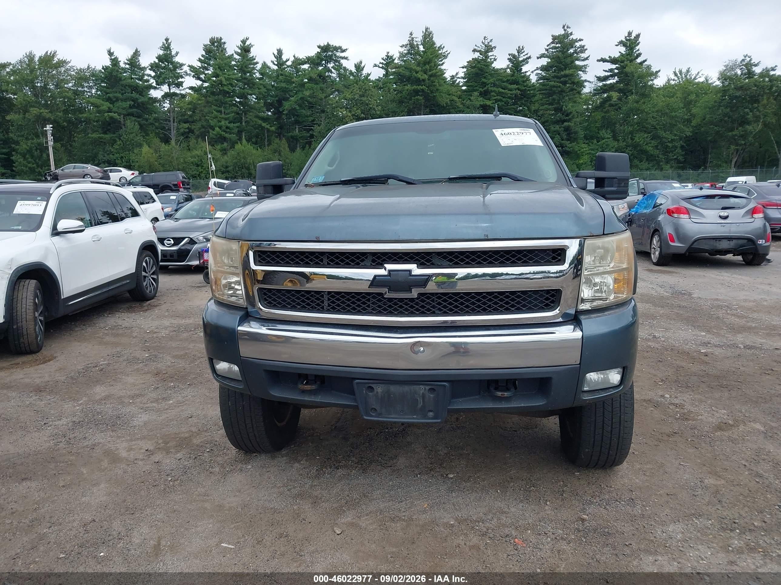 2008 Chevrolet Silverado 1500 Lt2 Blue vin: 2GCEK13M981238532